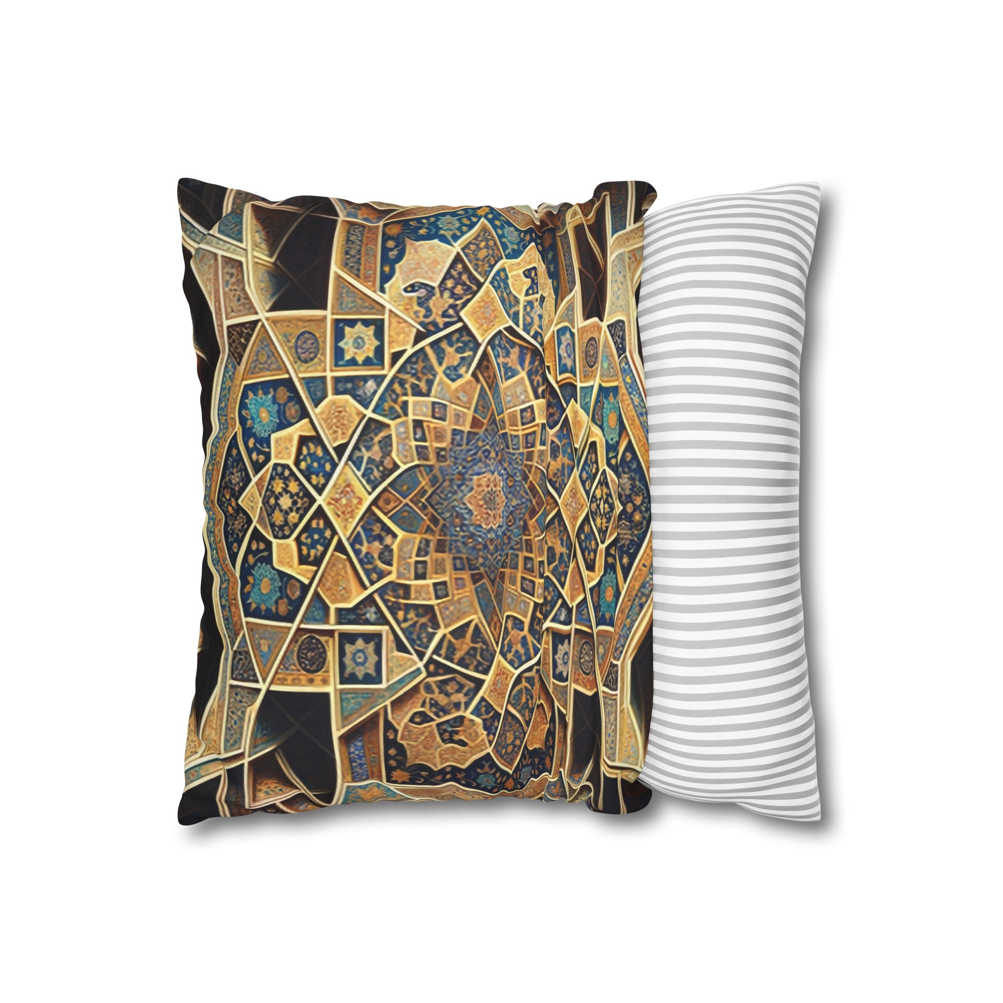 Persian Art (3) - Suede Square Pillowcase