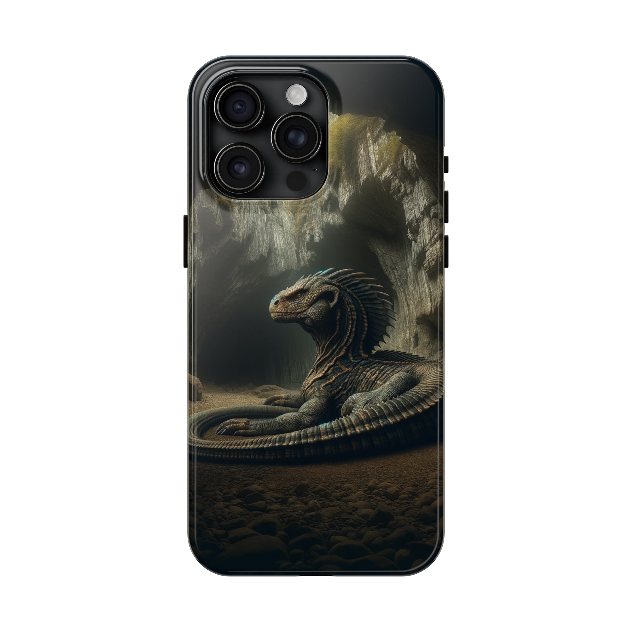 Basilisk in a cave - Tough Phone Case