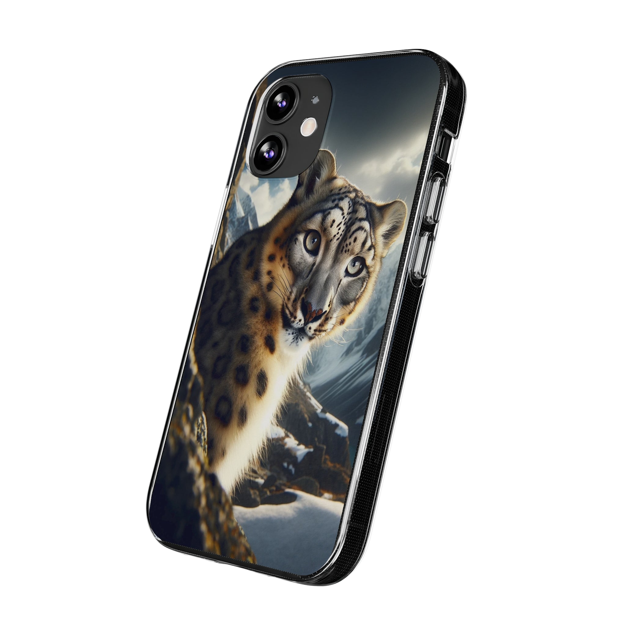 Snow Leopard - Soft Phone Case