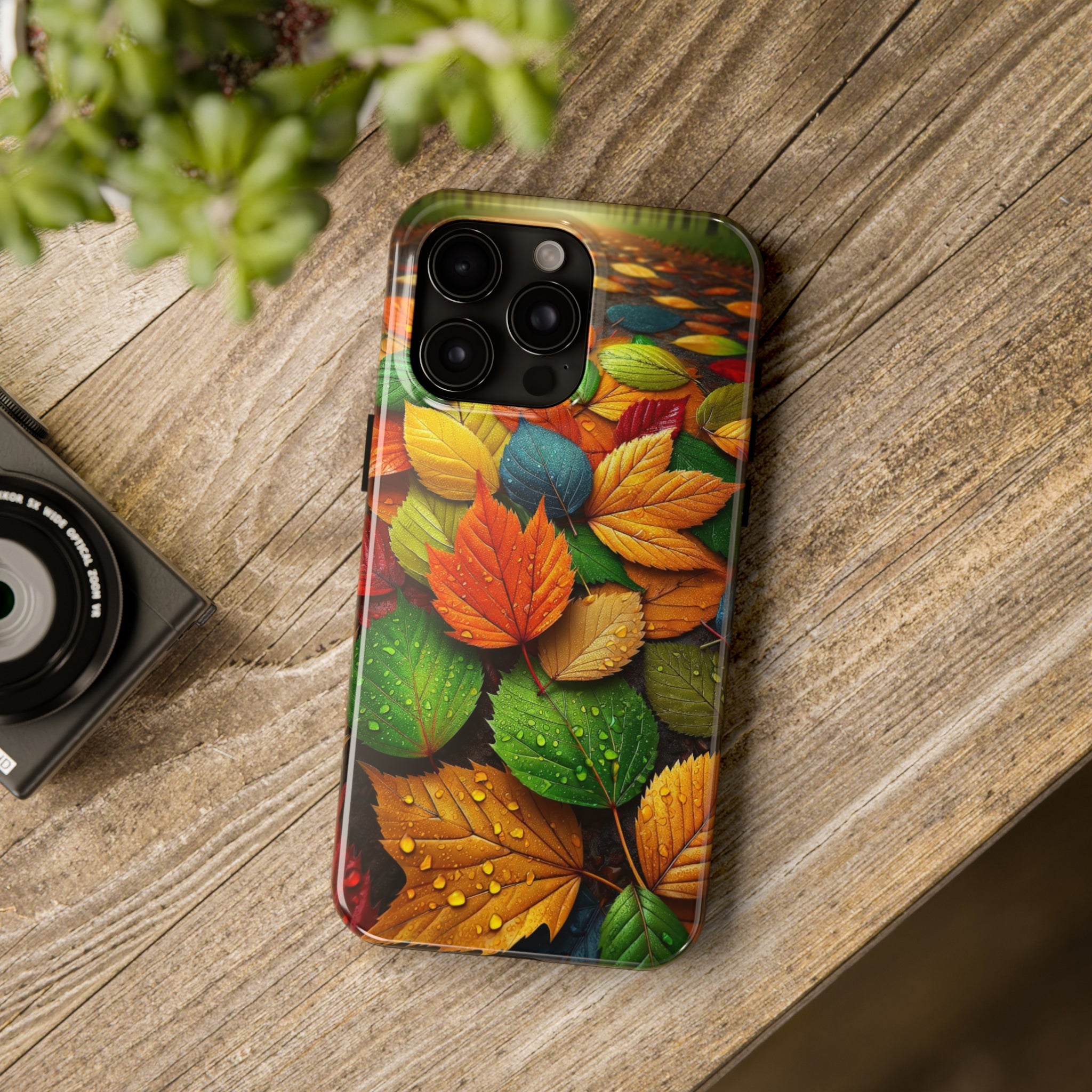 Coloured leaves - Tough Phone Case