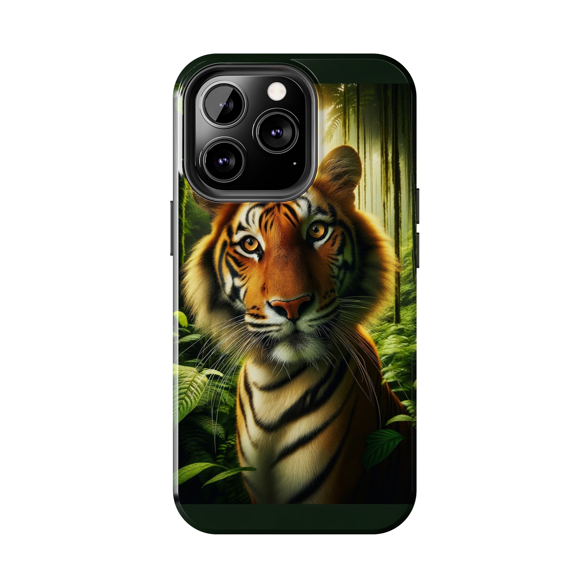 Curious Tiger - Tough Phone Case