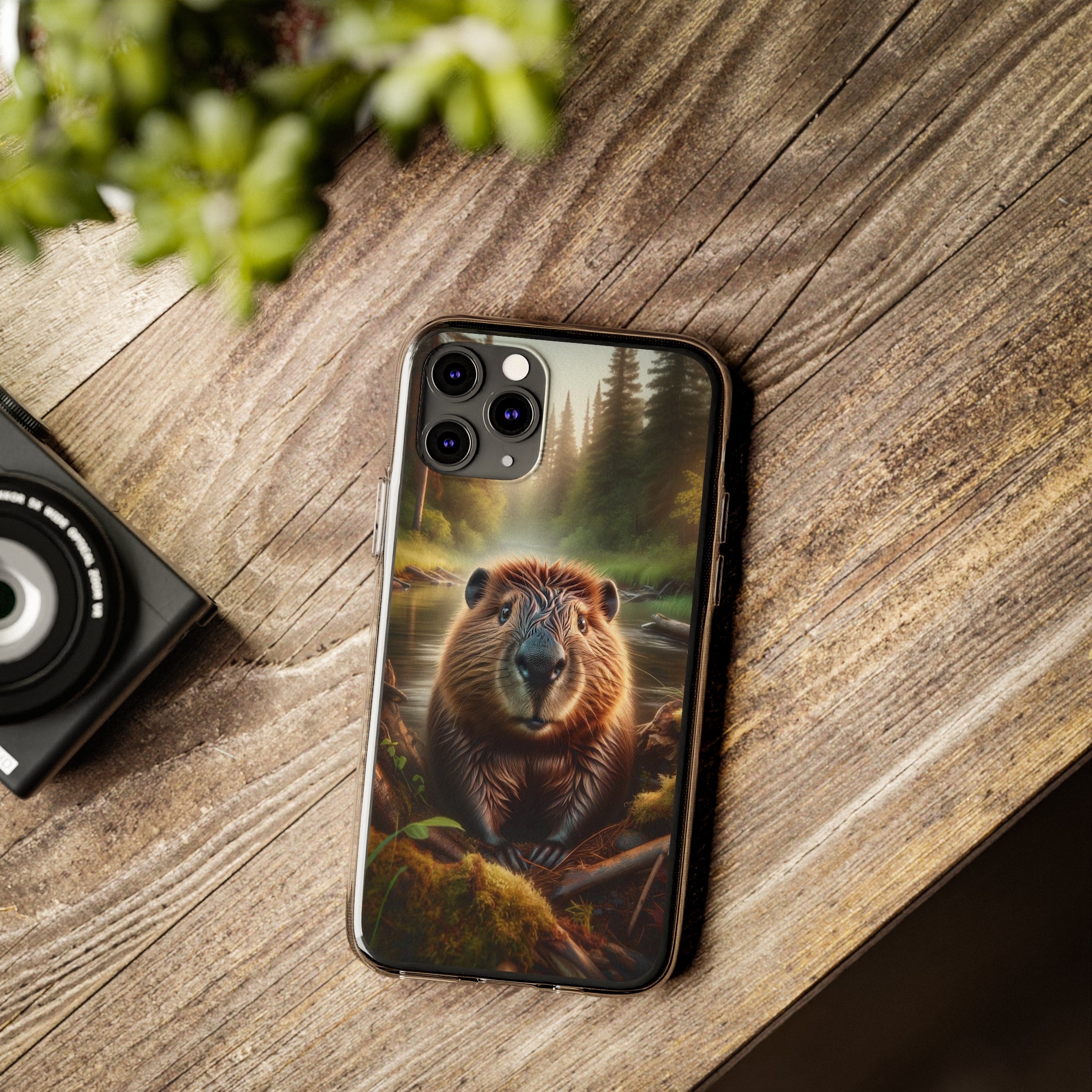 Sad Beaver - Soft Phone Case