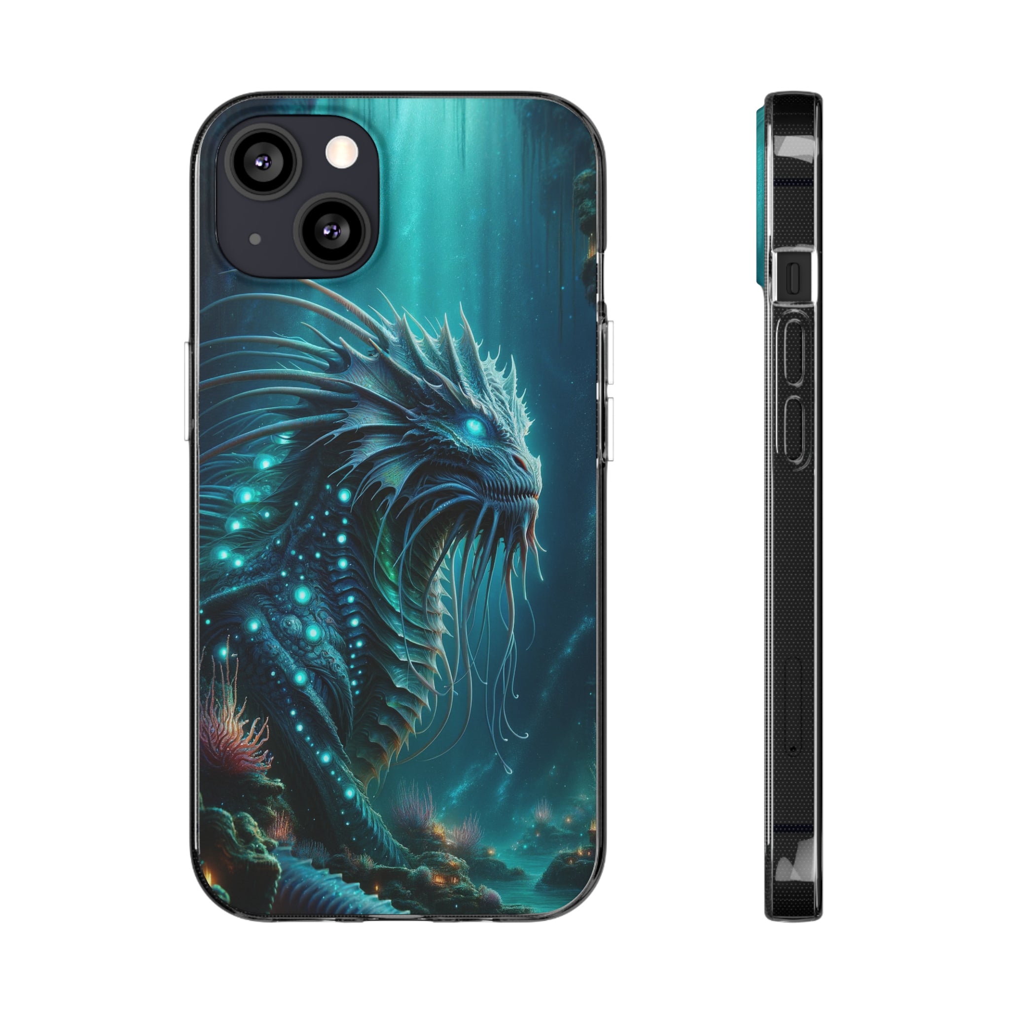 Sea monster - Soft Phone Case