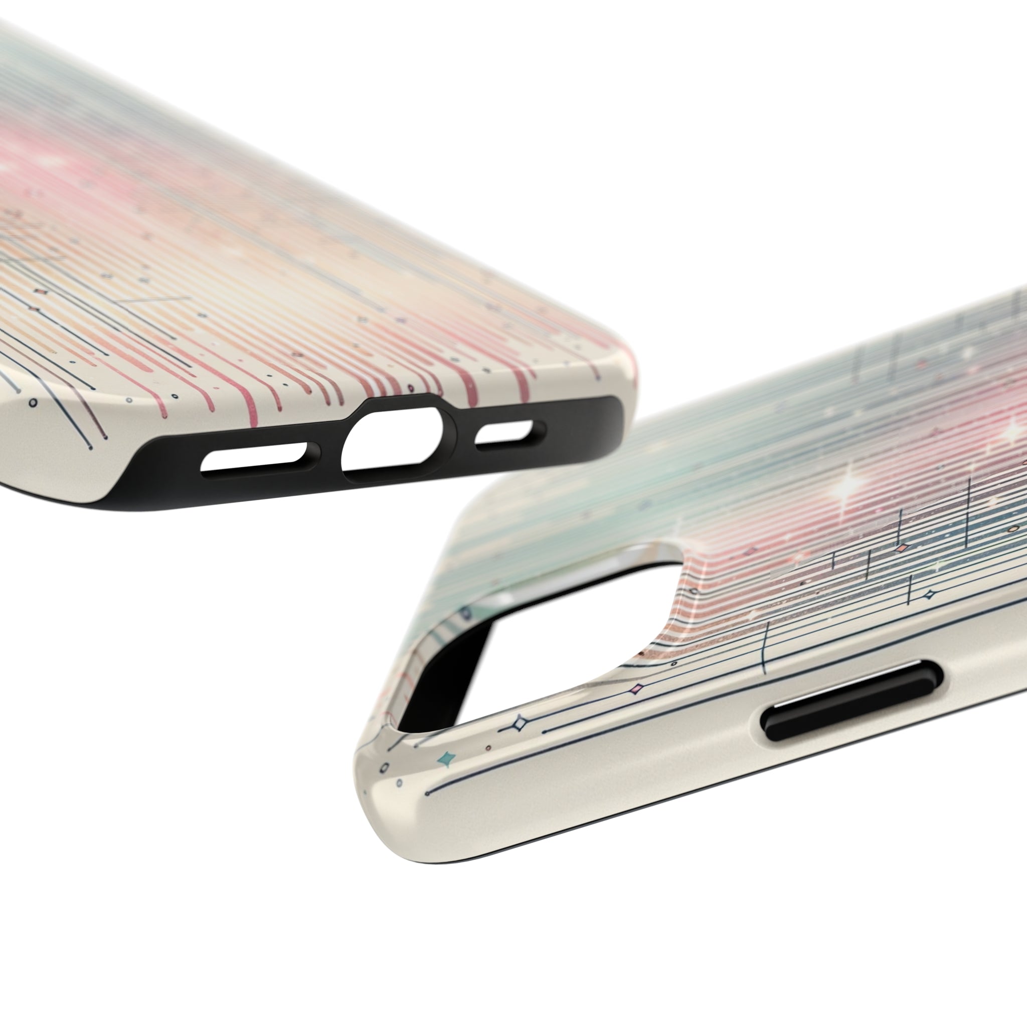 Pastel lines pattern - Tough Phone Case