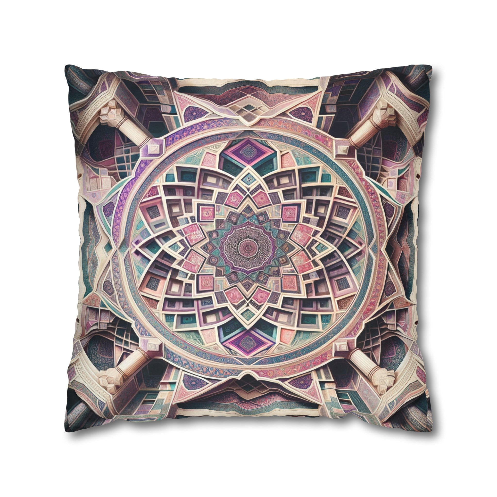 Persian Art (6) - Suede Square Pillowcase