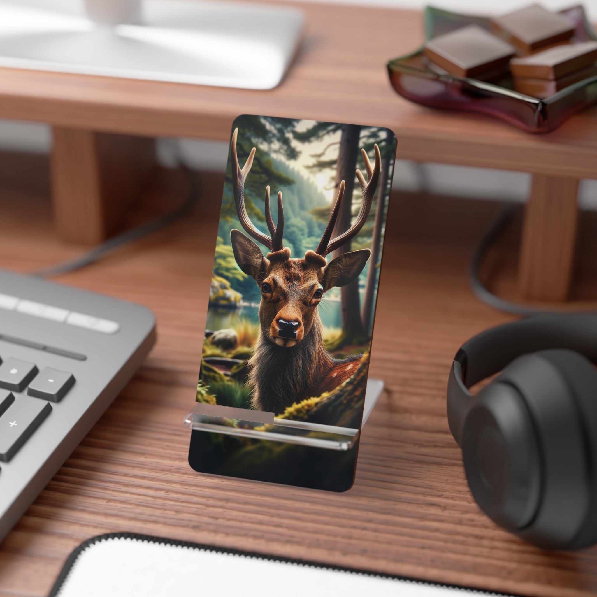 Curious Deer - Smartphone Stand