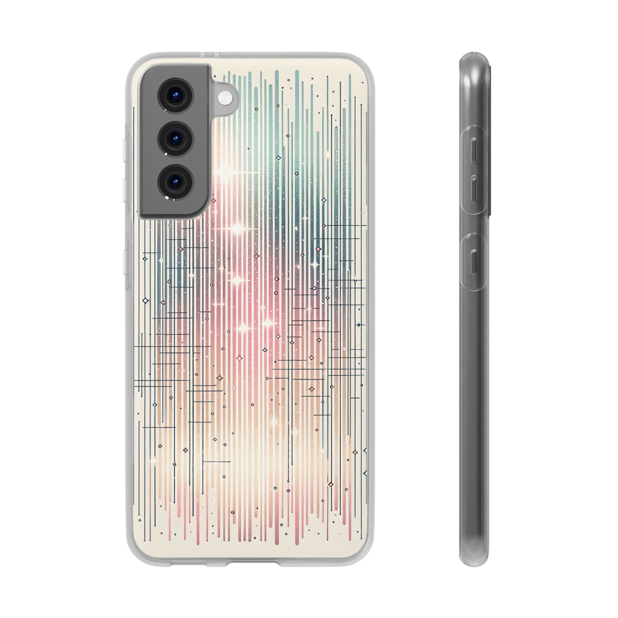 Pastel Lines- Flexi Case (Samsung only)