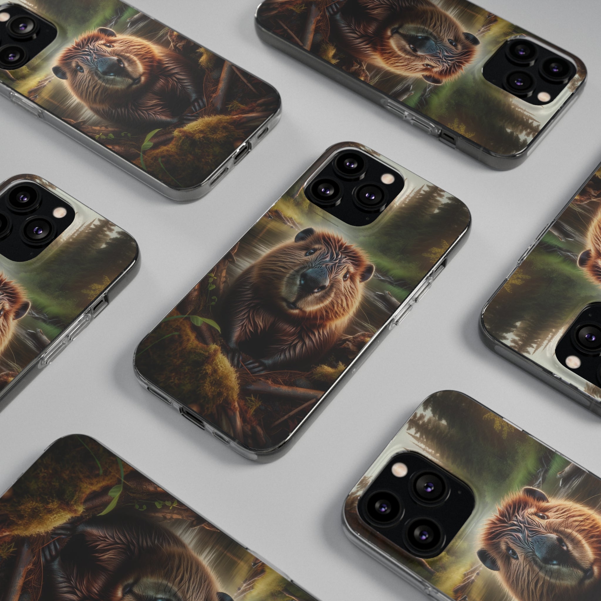 Sad Beaver - Soft Phone Case