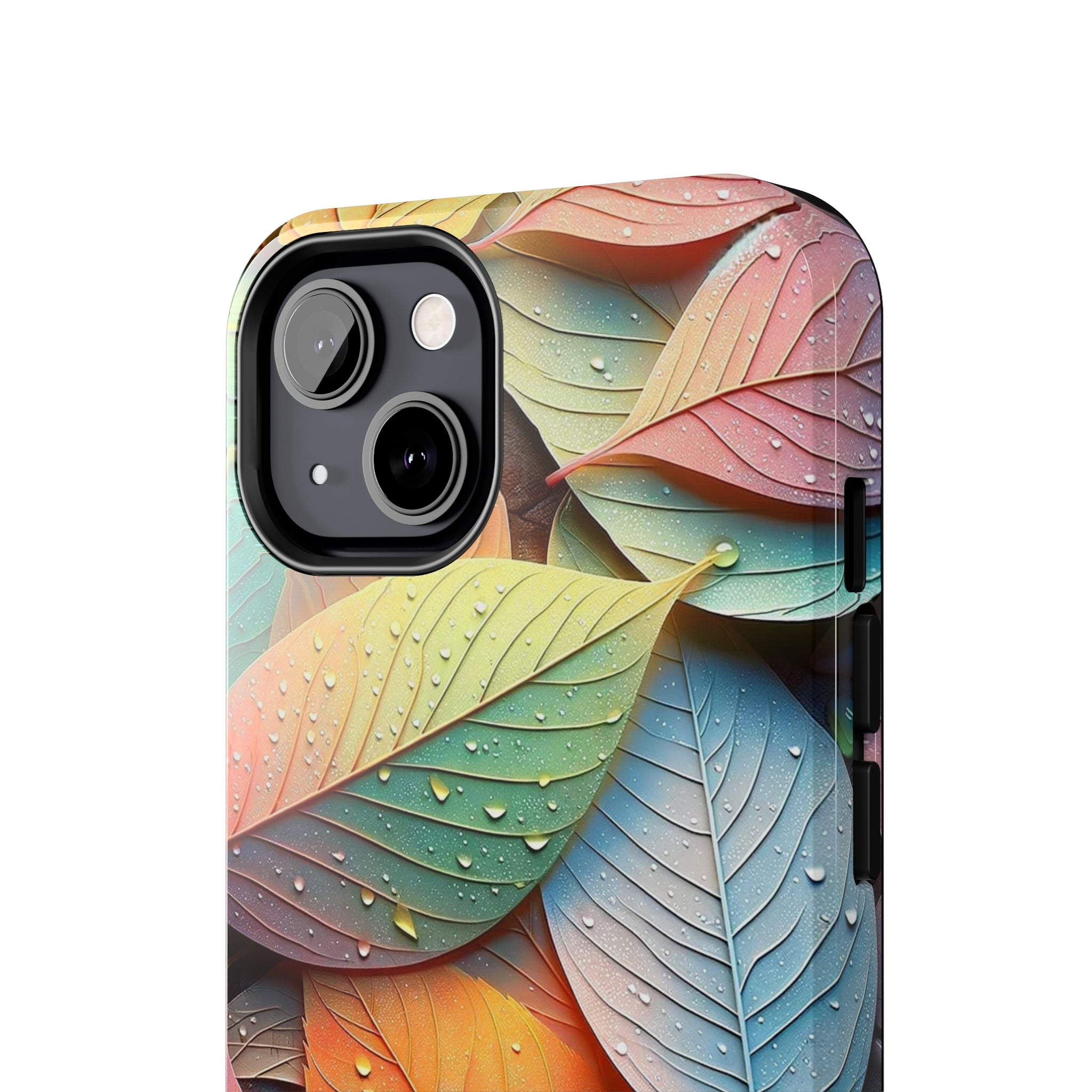 Pastel coloured leaves - Tough Phone Case