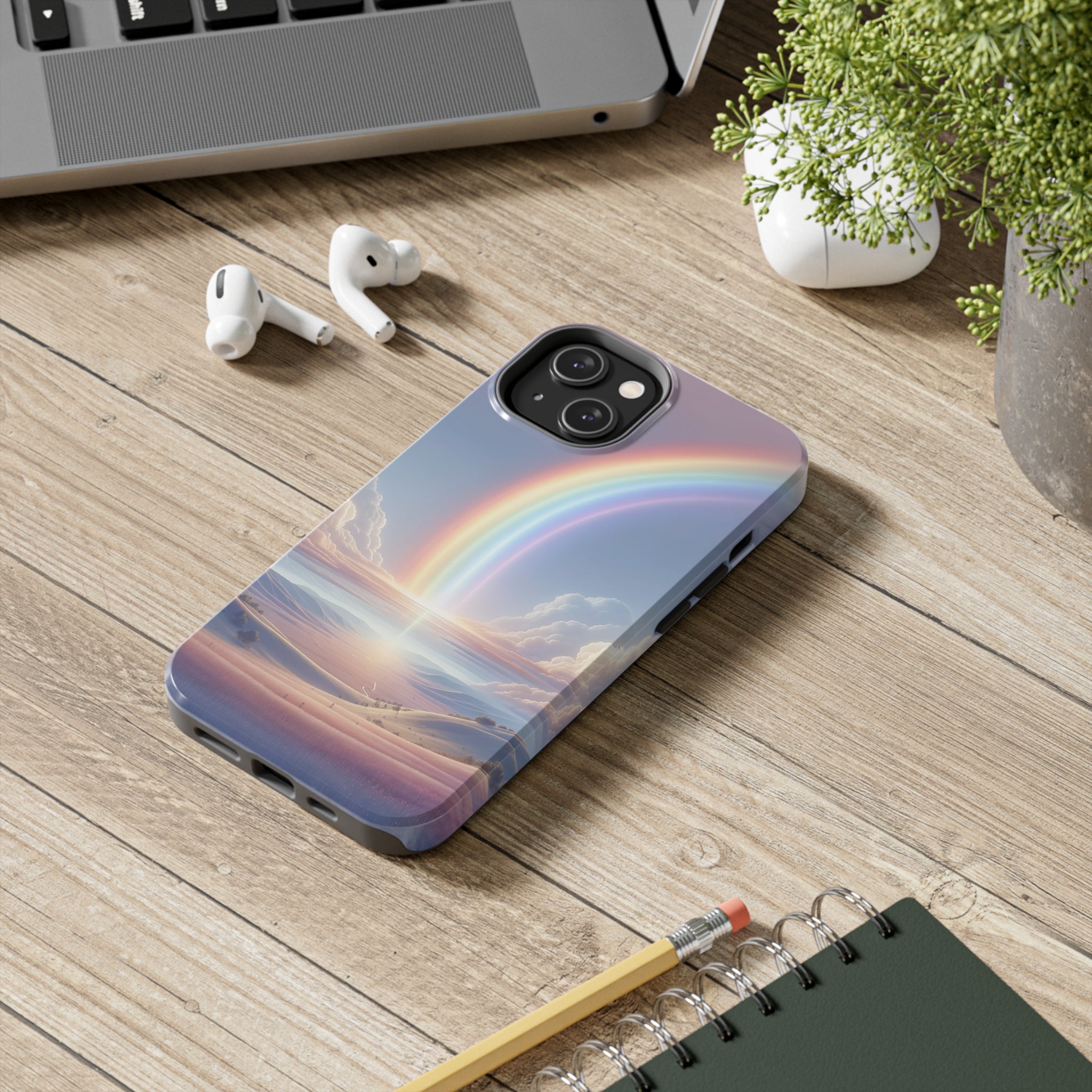 Half rainbow - Tough Phone Case