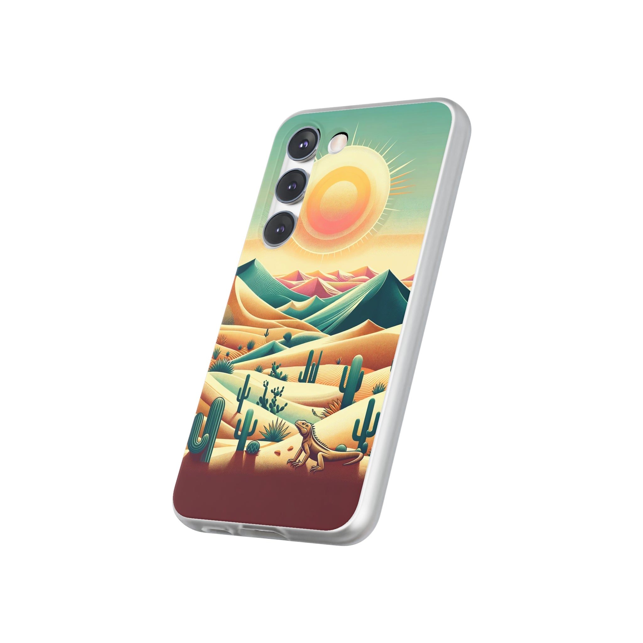 Iguana in the desert - Flexi Case (Samsung only)