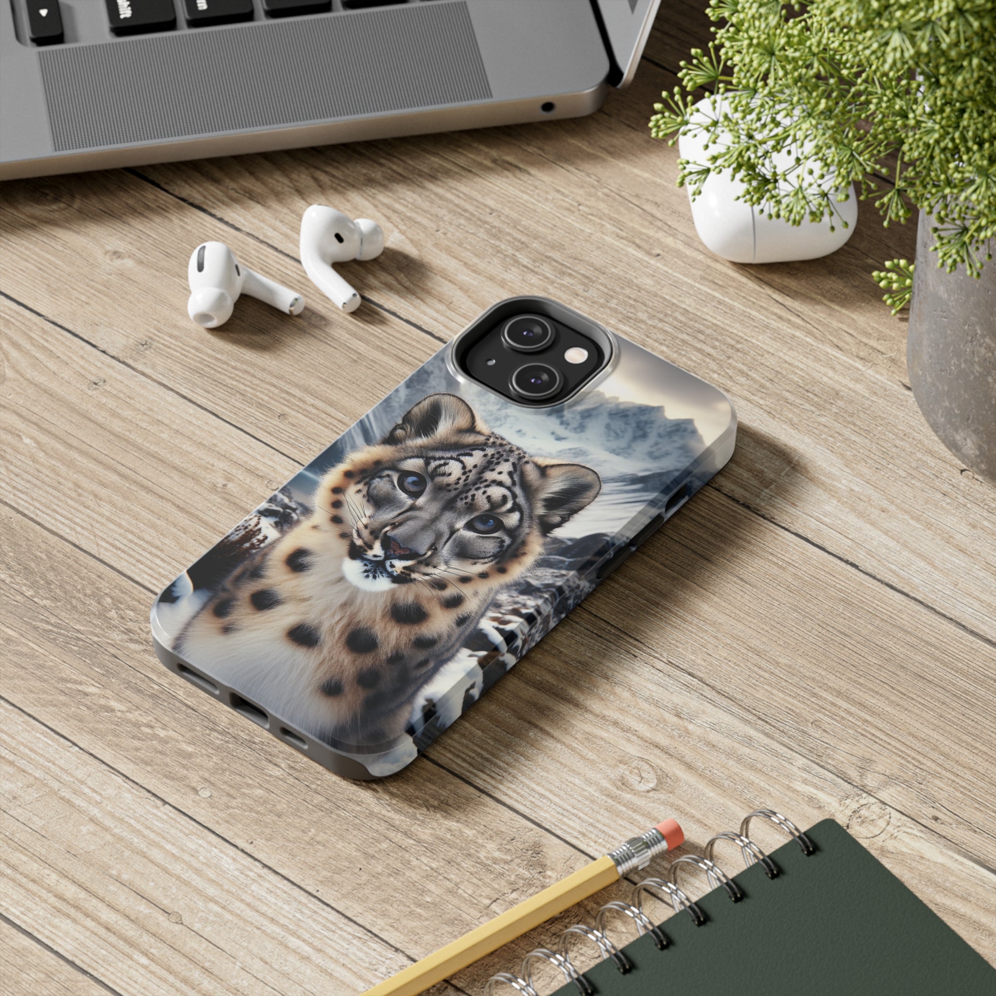 Snow Leopard - Tough Phone Case