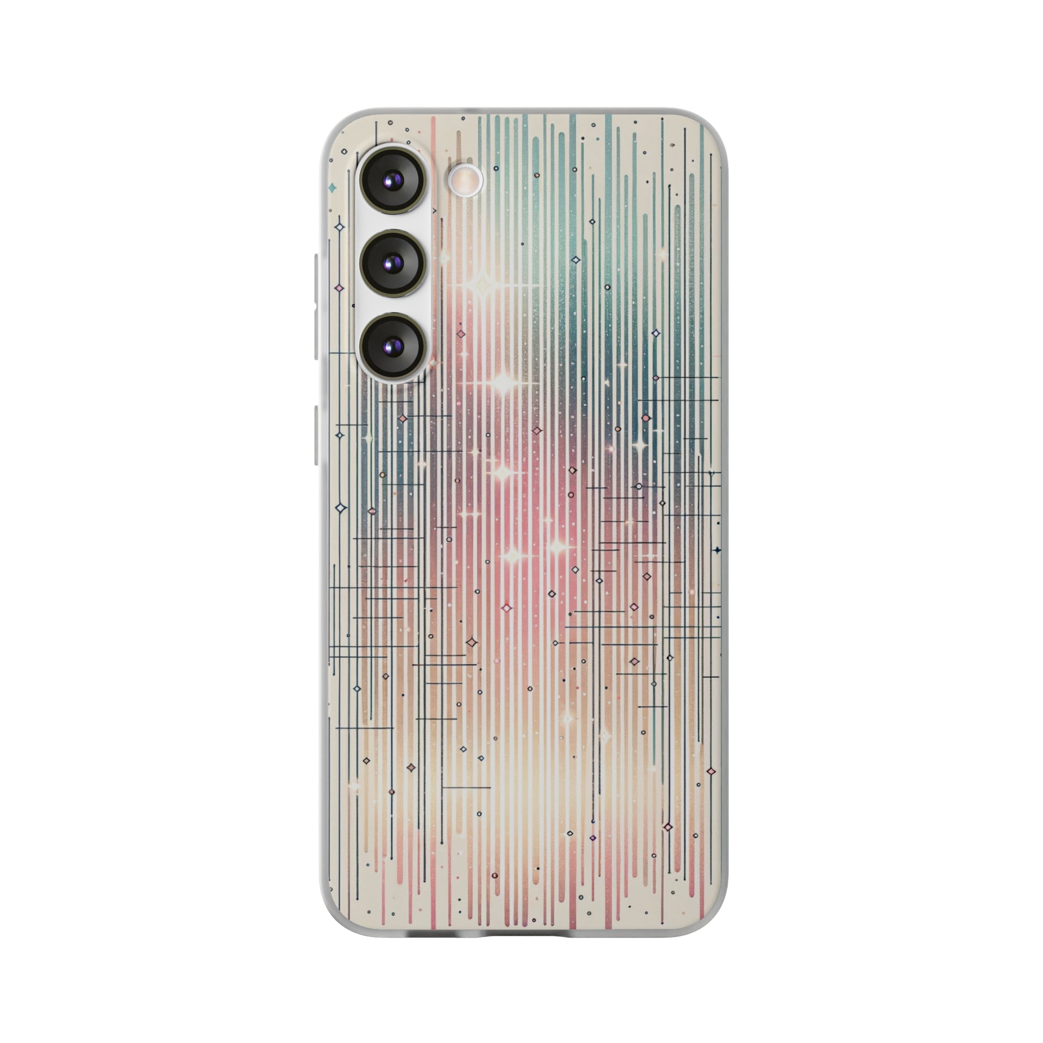 Pastel Lines- Flexi Case (Samsung only)