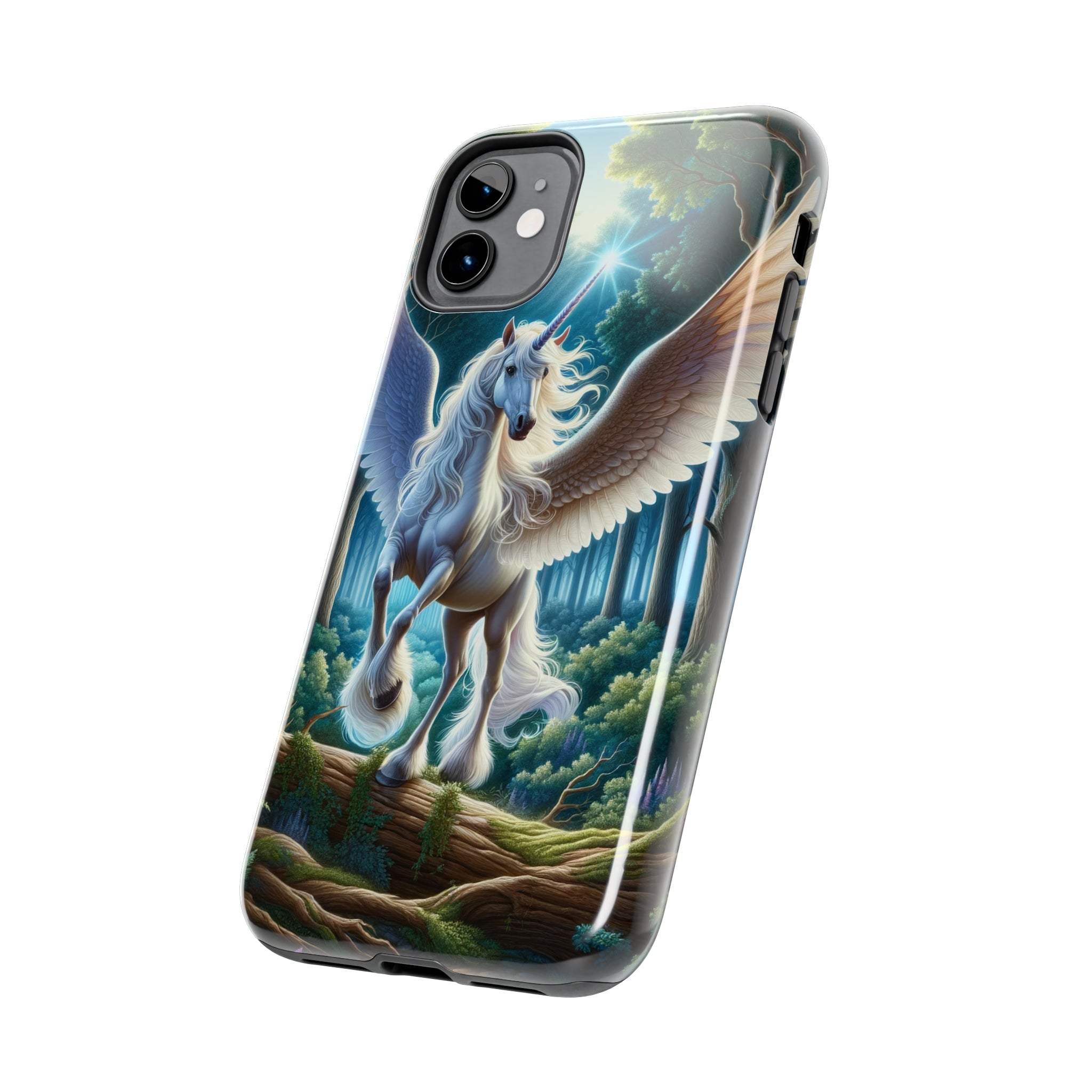 Landing Unicorn - Tough Phone Case