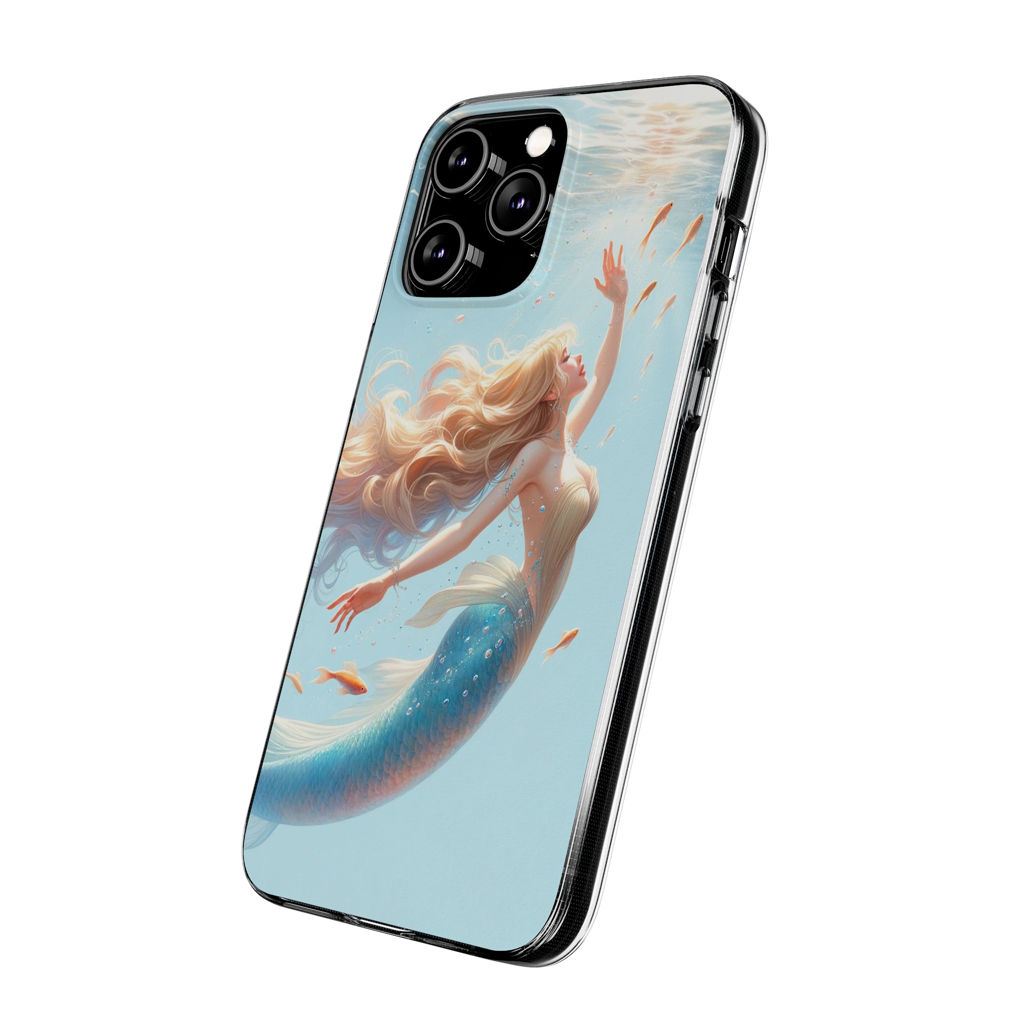 Blond Mermaid - Soft Phone Case