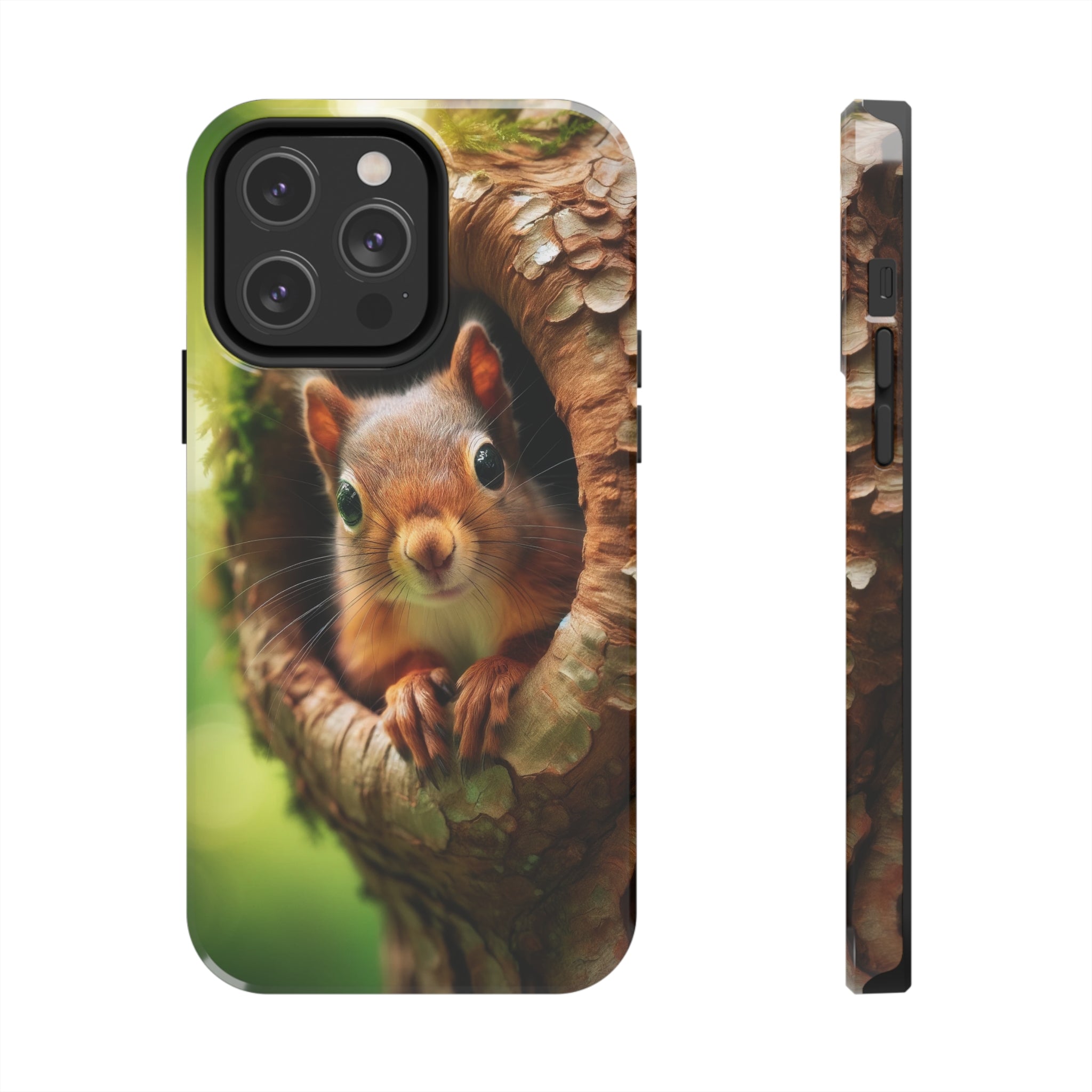 Squirrel in a tree - Tough Phone Case