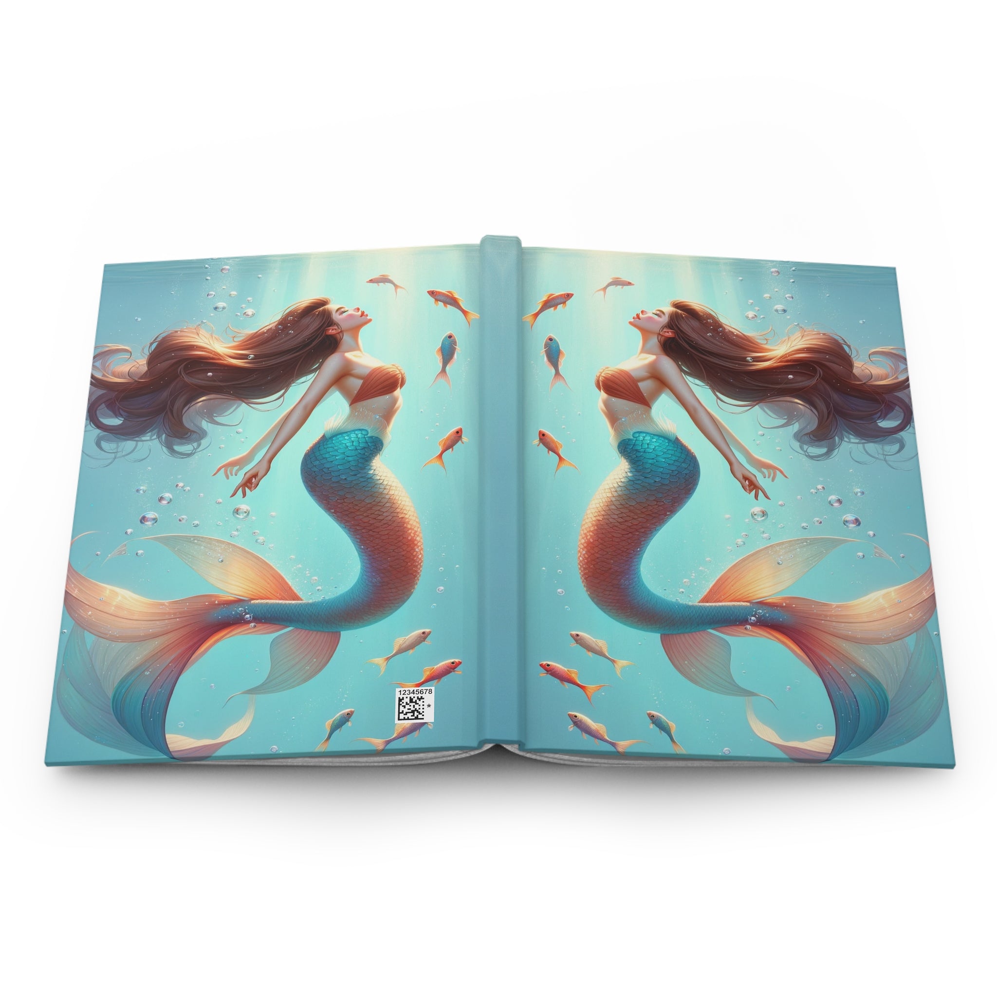 Mermaid - Hardcover Notebook