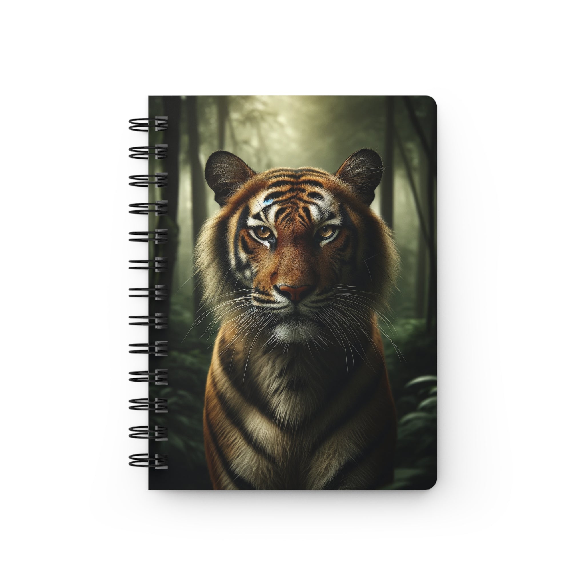 A curious Tiger - Spiral Notebook