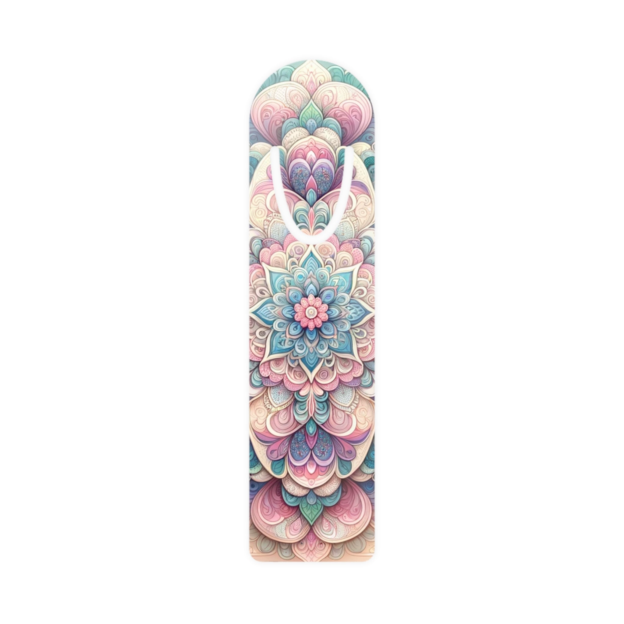 Pastel colour Flowers - Bookmark