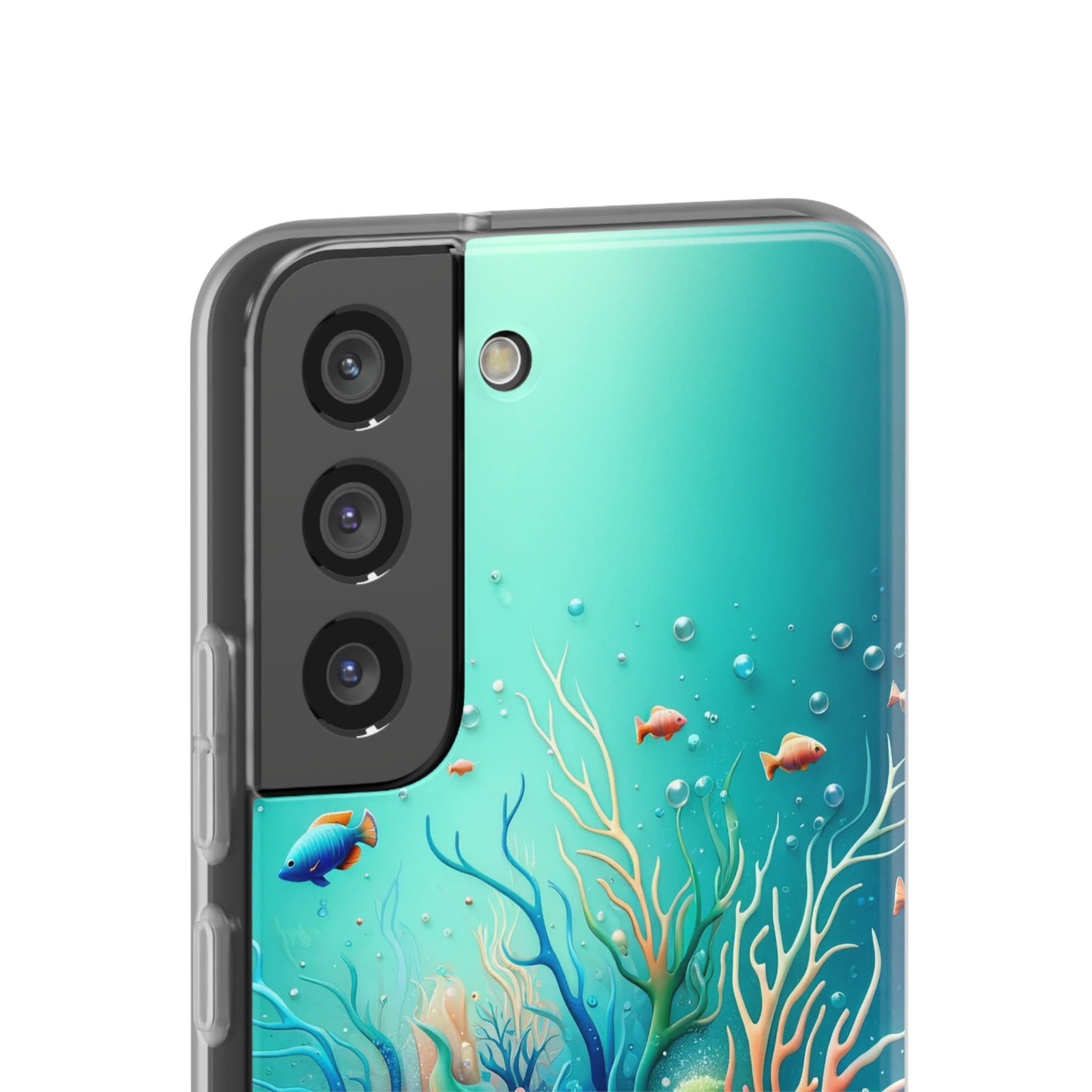 Fish around coral reef - Flexi Case (Samsung only)