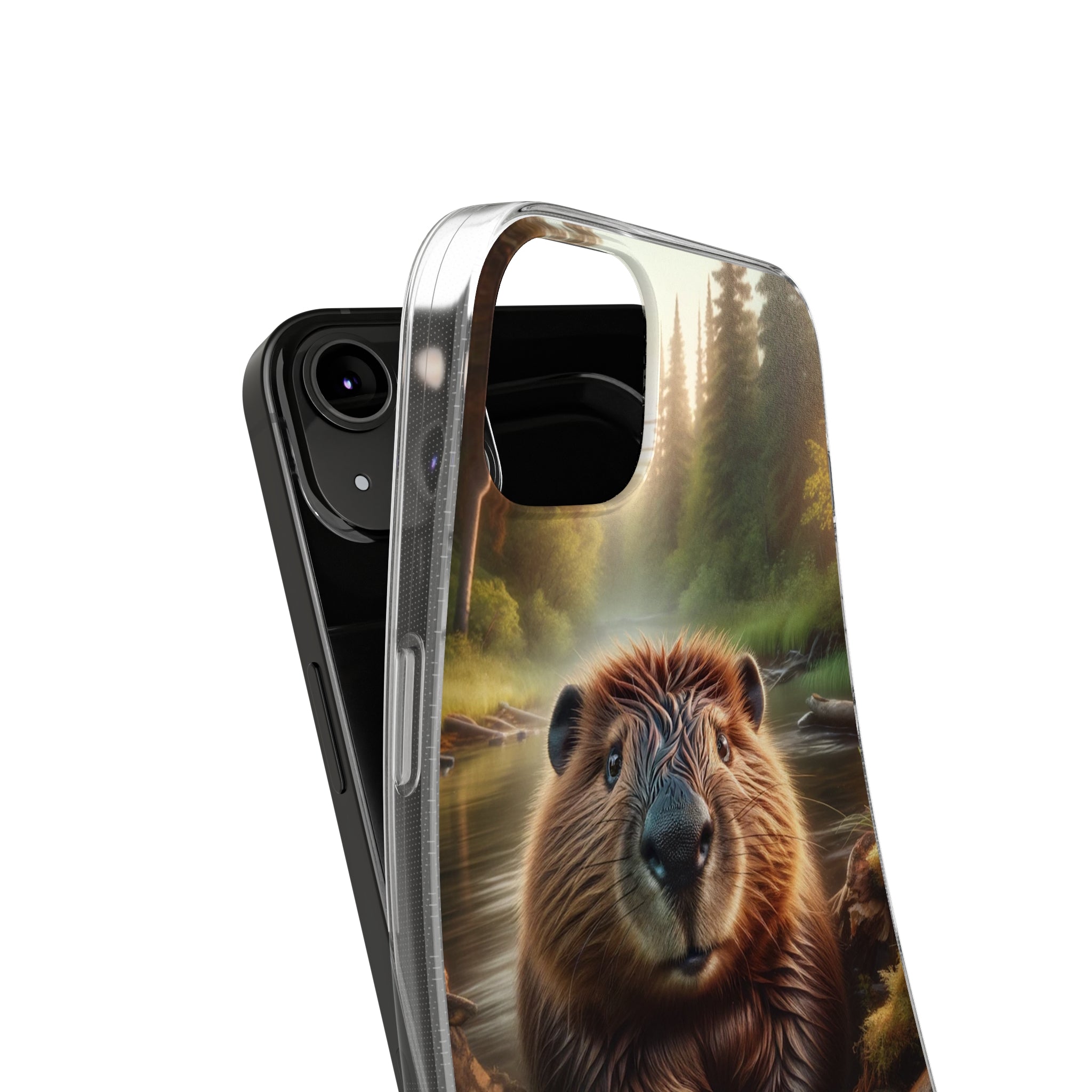 Sad Beaver - Soft Phone Case