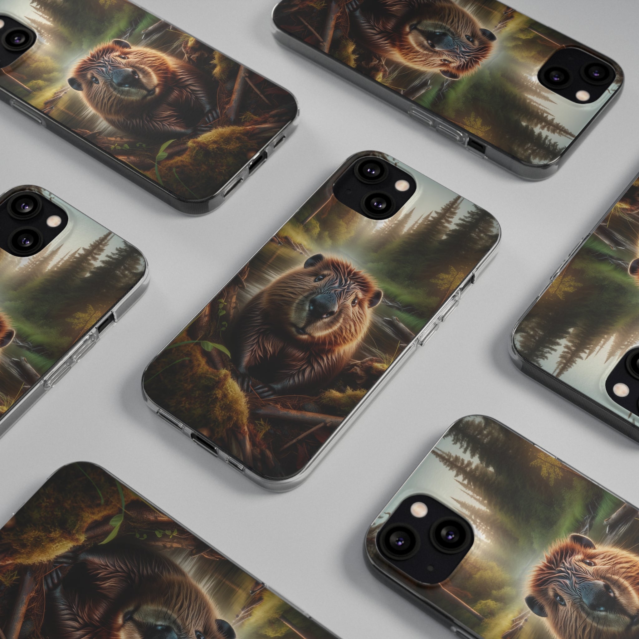 Sad Beaver - Soft Phone Case