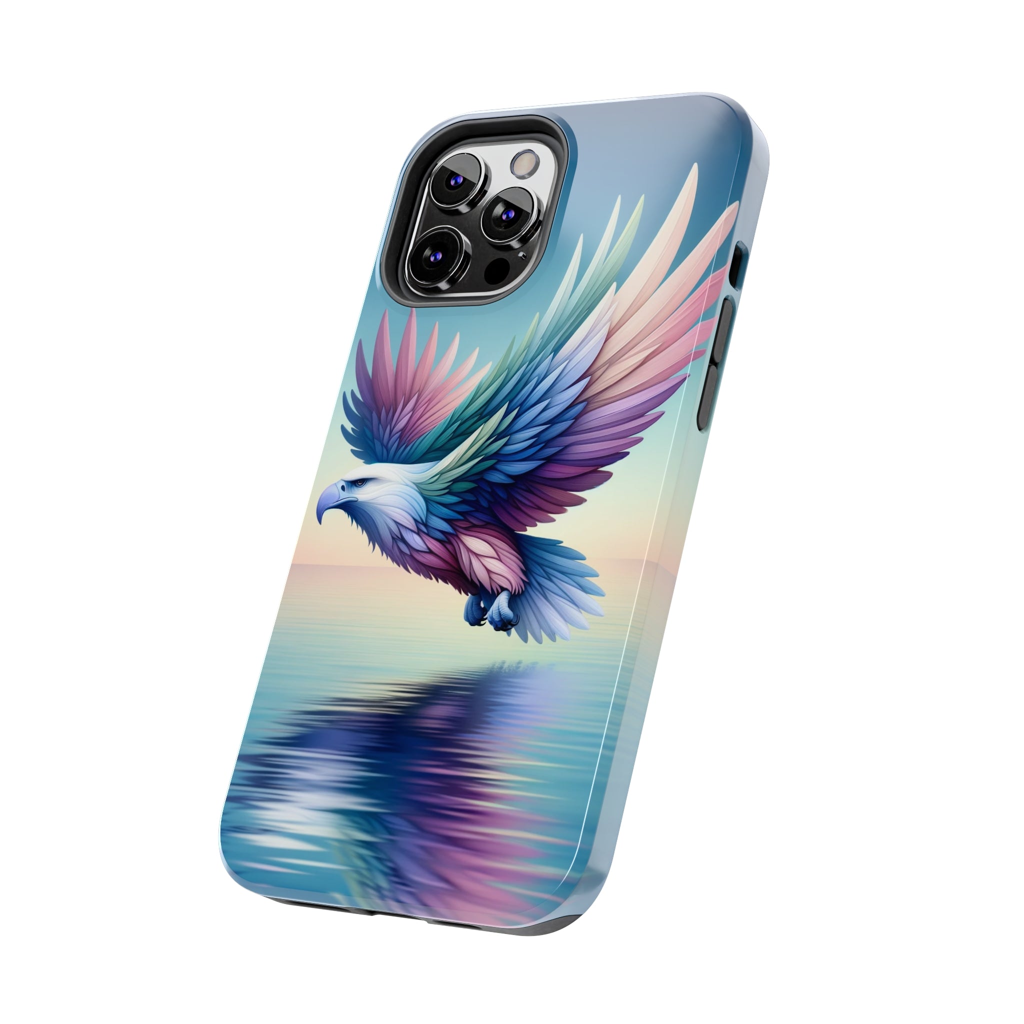 Eagle with colourful feathers - Tough Phone Case