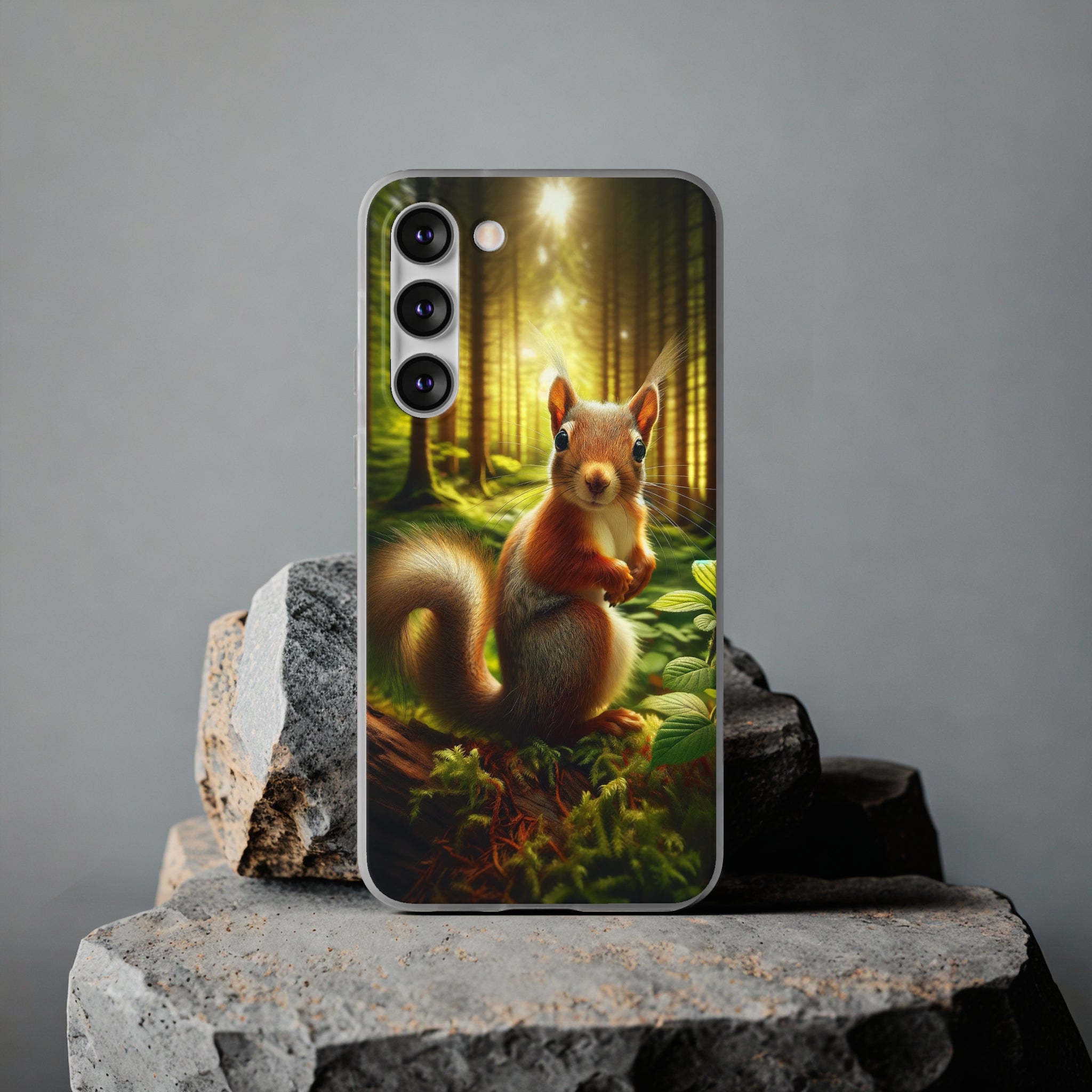 Curious Squirrel - Flexi Case (Samsung only)