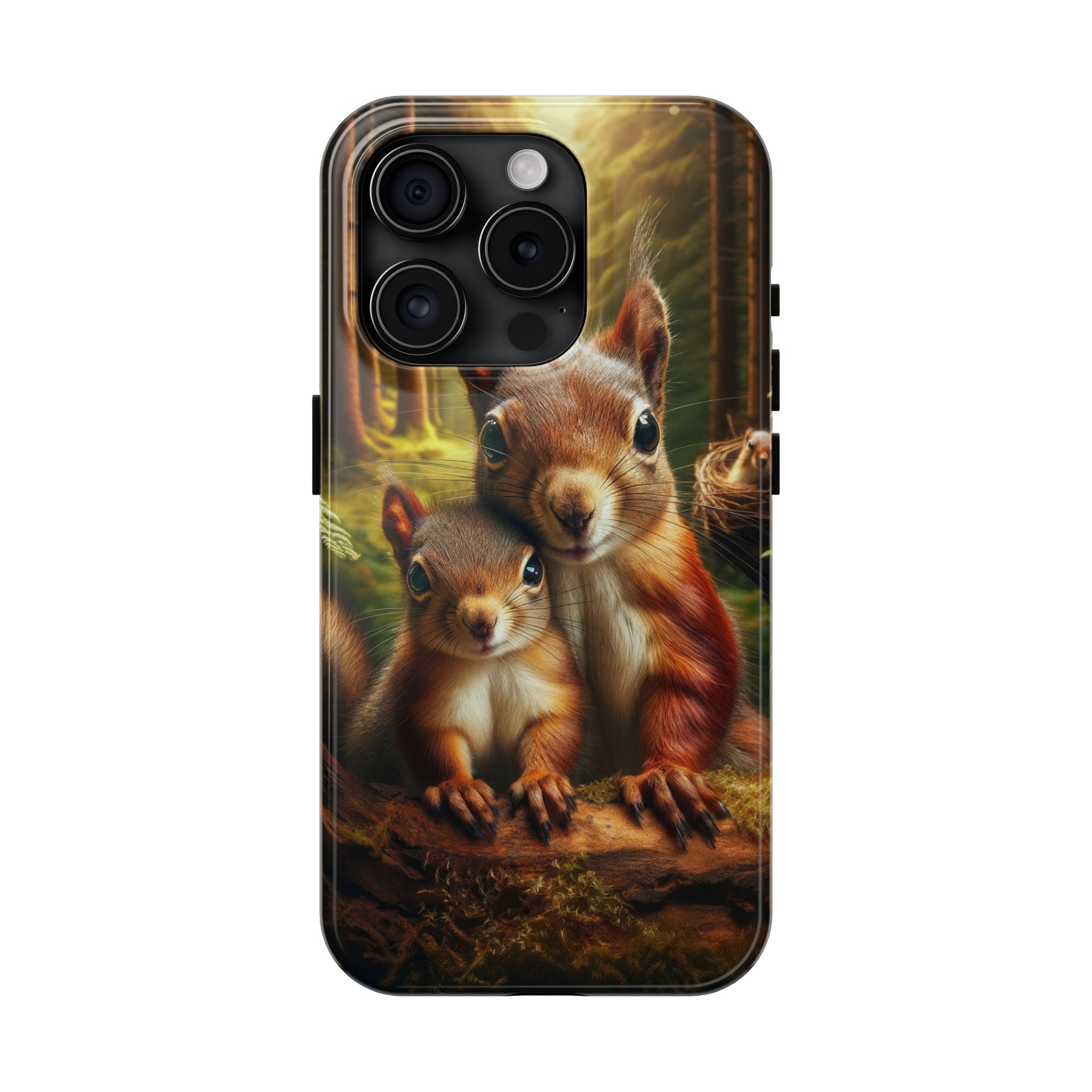 Two squirrels - Tough Phone Case