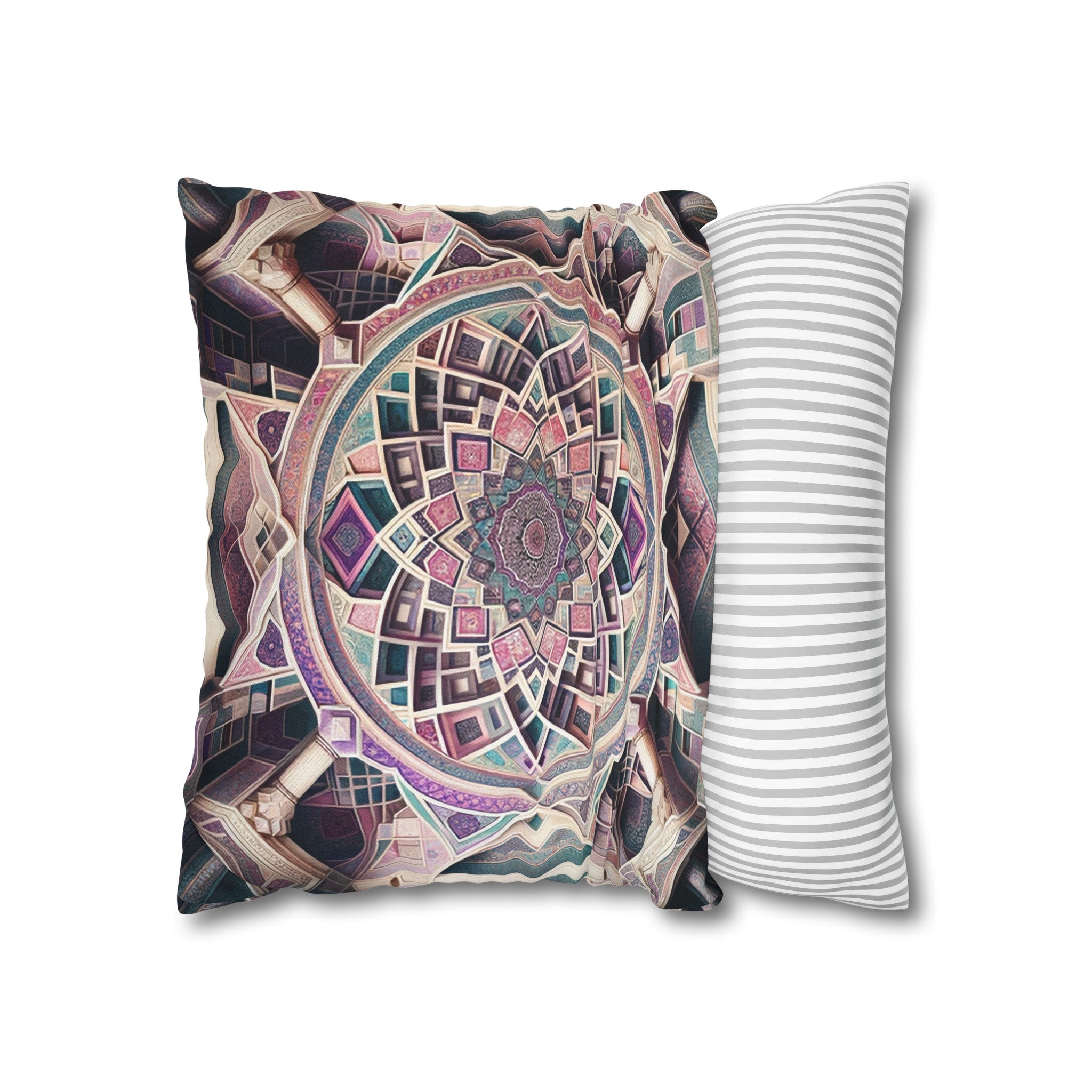 Persian Art 6 - Polyester Square Pillowcase