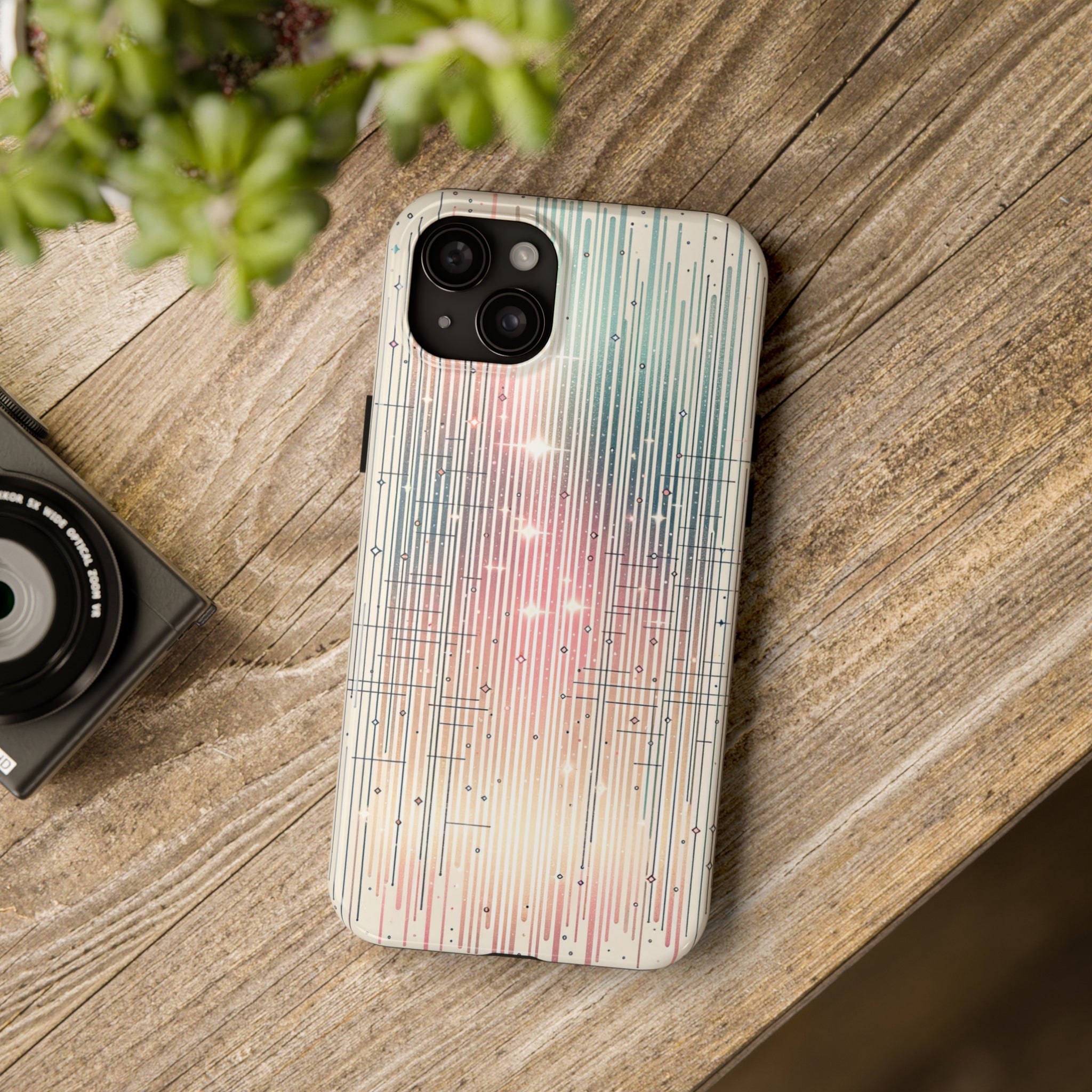 Pastel lines pattern - Tough Phone Case