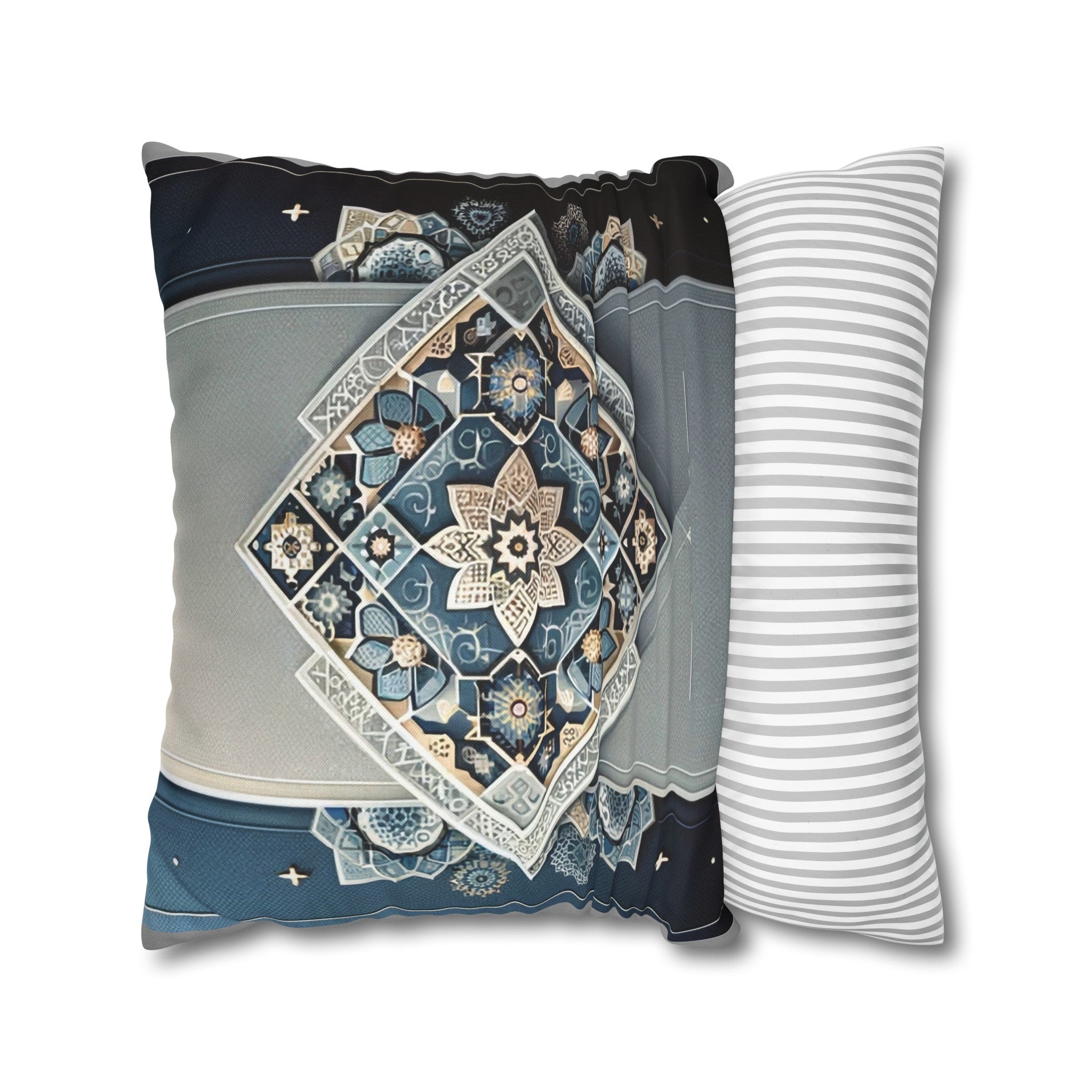 Islamic Art 7 - Polyester Square Pillowcase