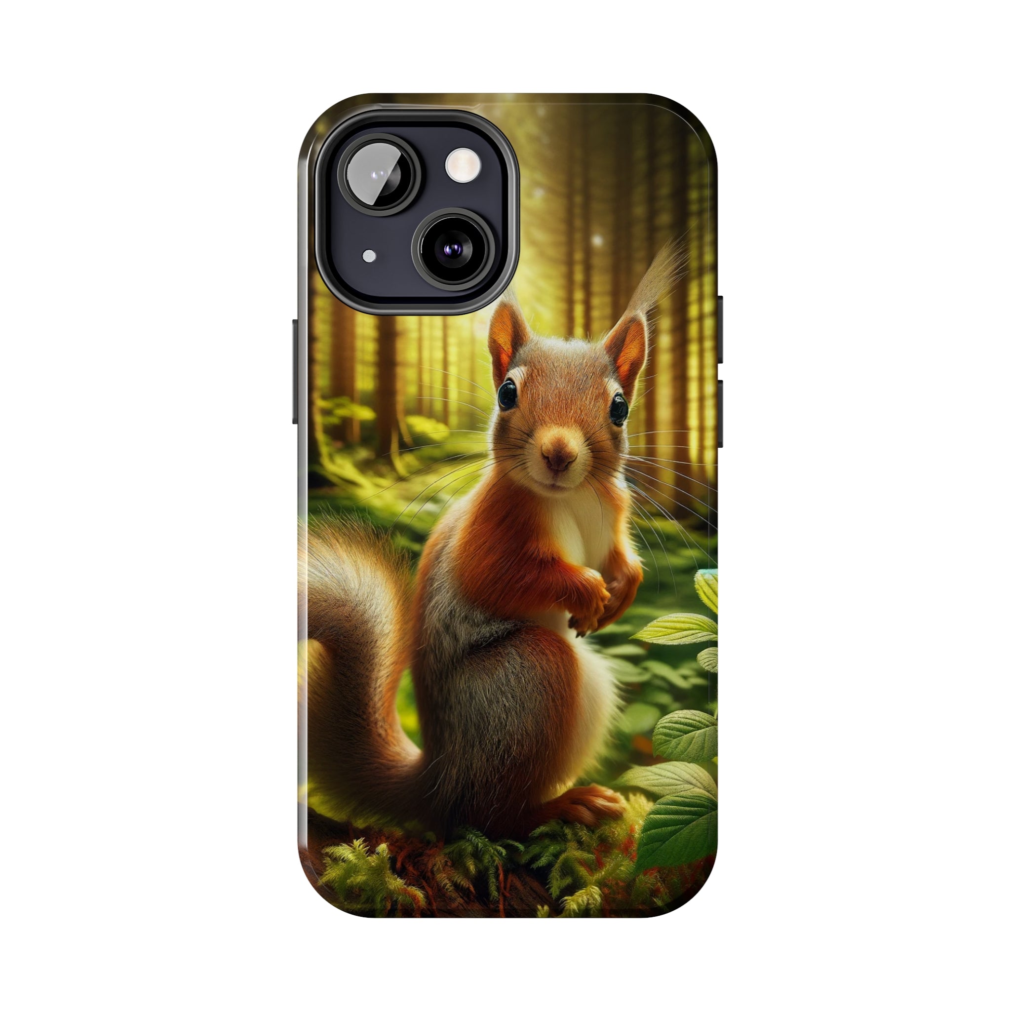 Curious squirrel - Tough Phone Case