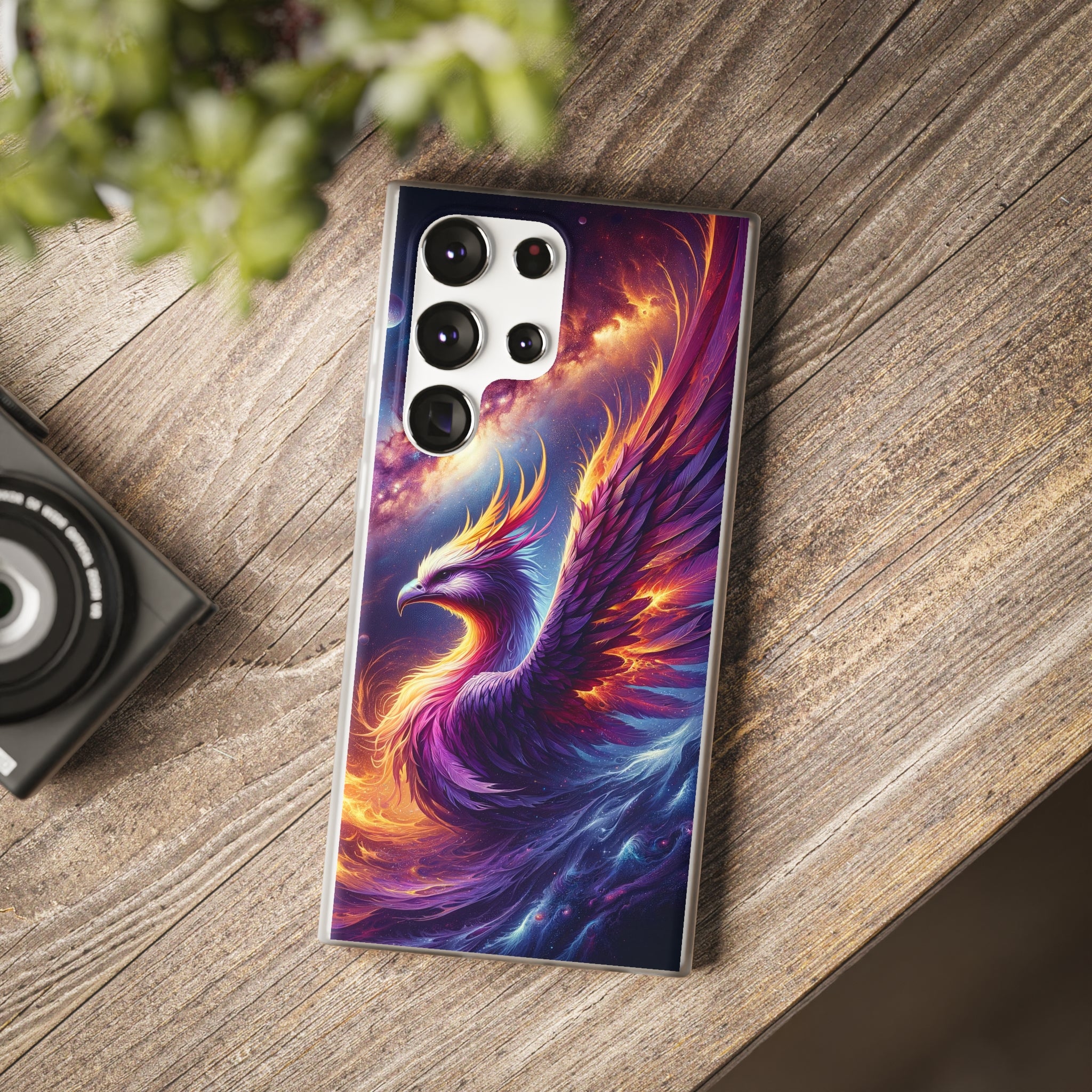 Purple Phoenix - Flexi Case (Samsung only)