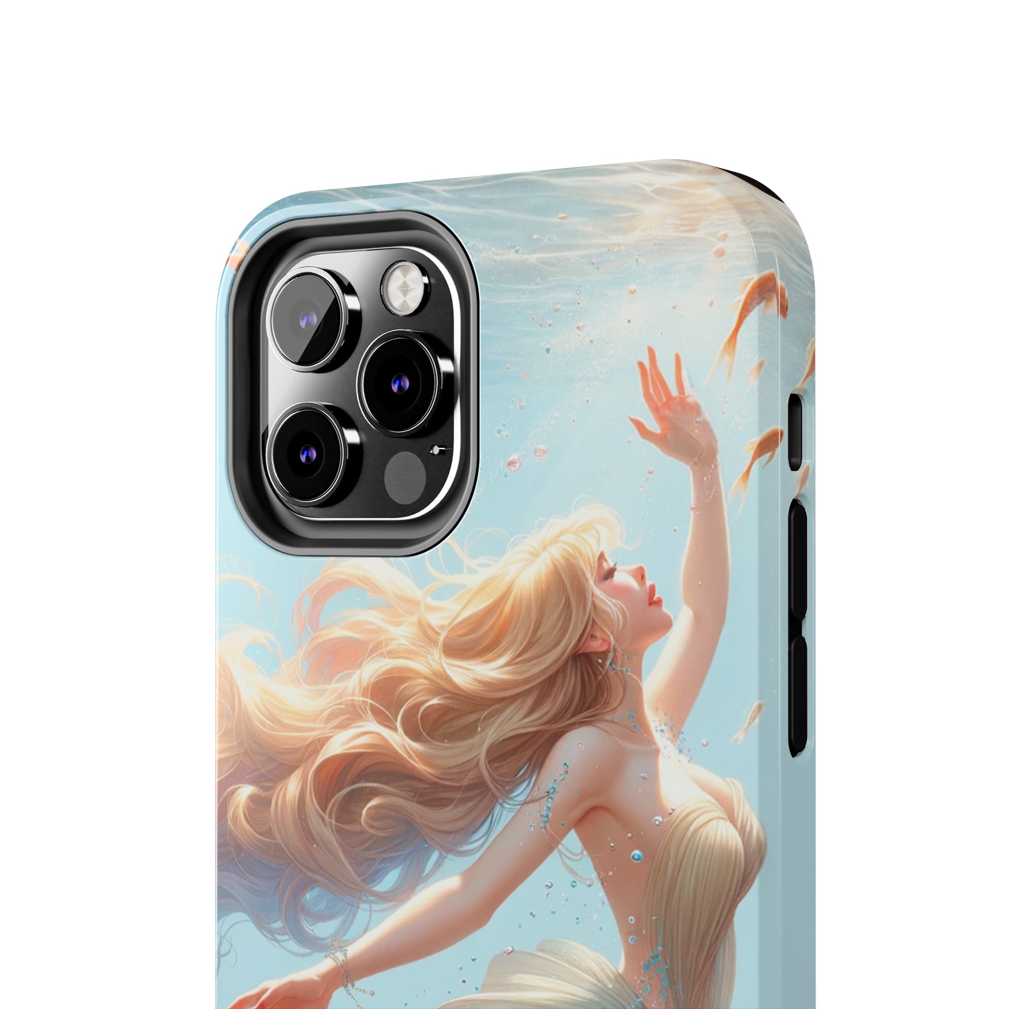 Blond mermaid - Tough Phone Case