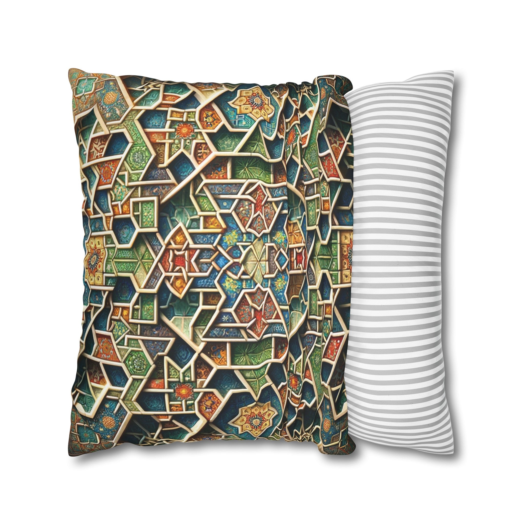 Persian Art (2) - Suede Square Pillowcase