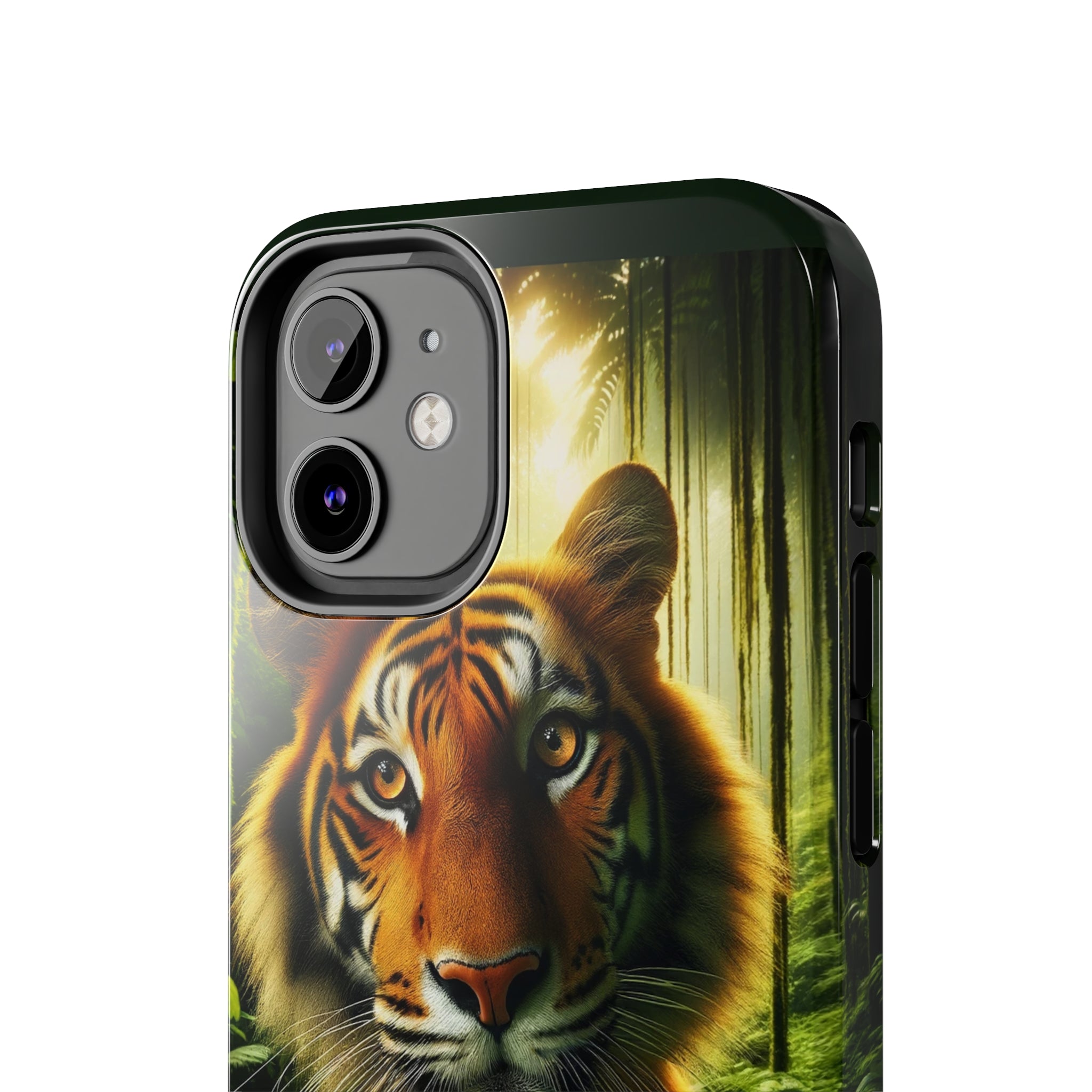 Curious Tiger - Tough Phone Case