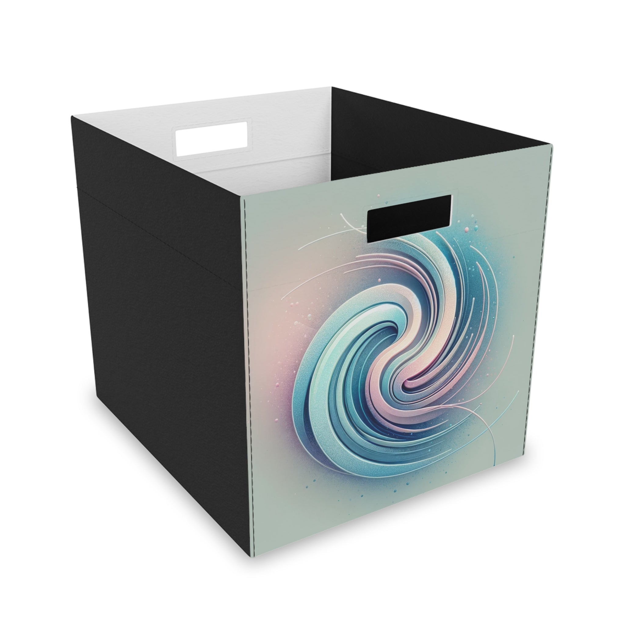 Blue-pink Spiral - Storage Box