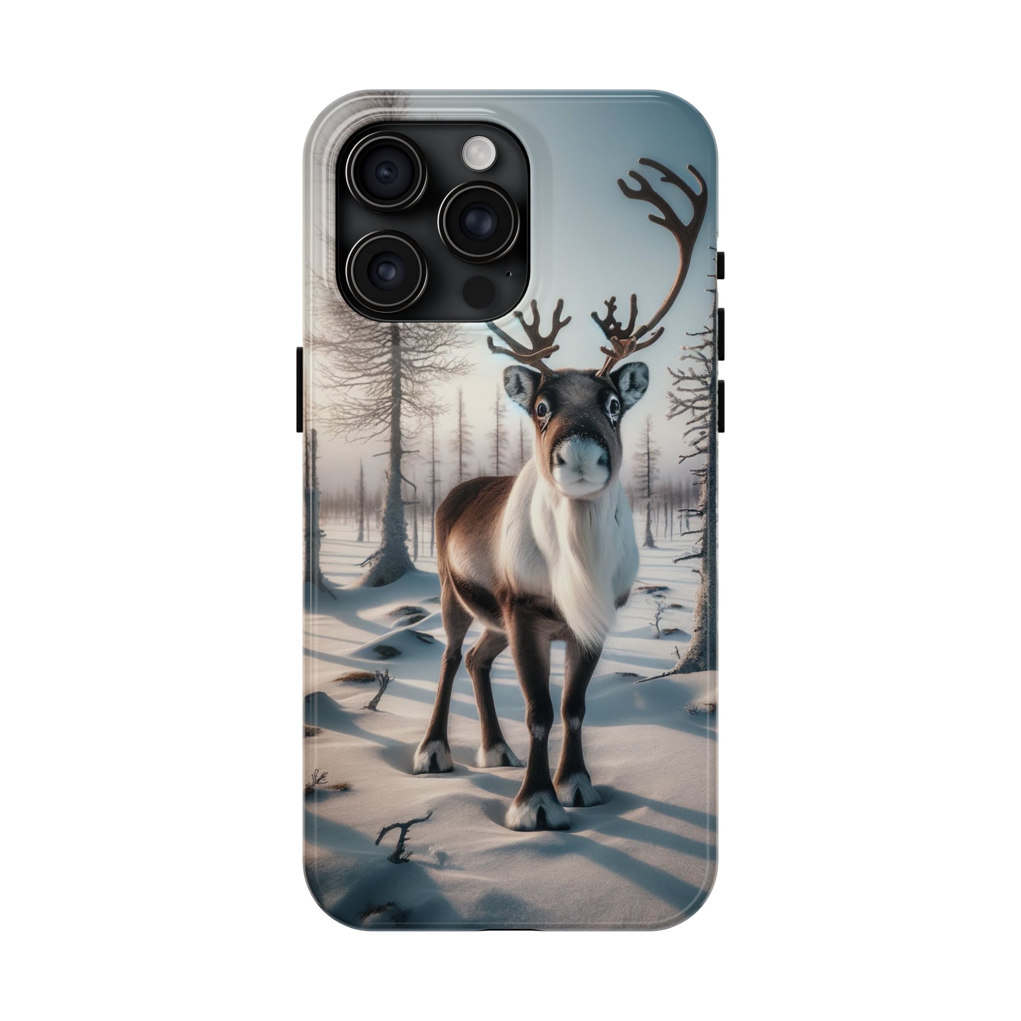 Curious reindeer - Tough Phone Case