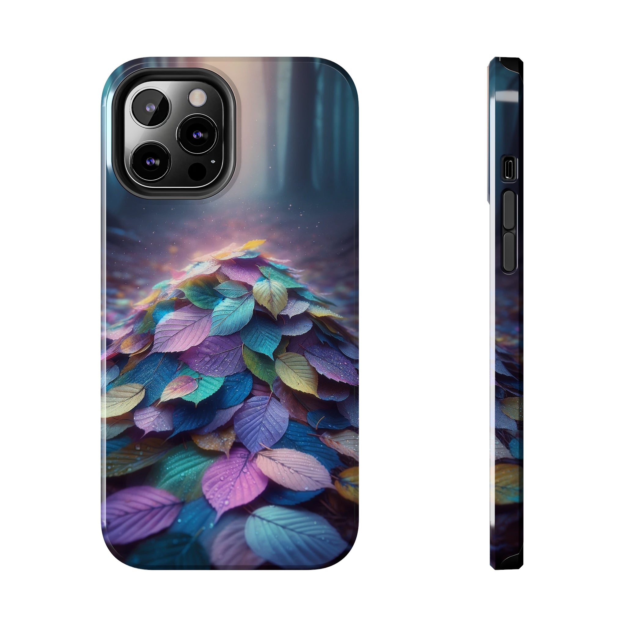 Pile of pastel leaves - Tough Phone Case