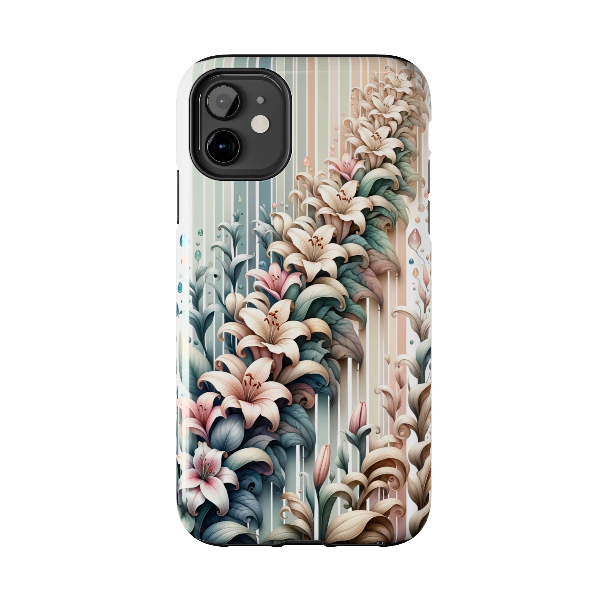 Pastel lilies - Tough Phone Case