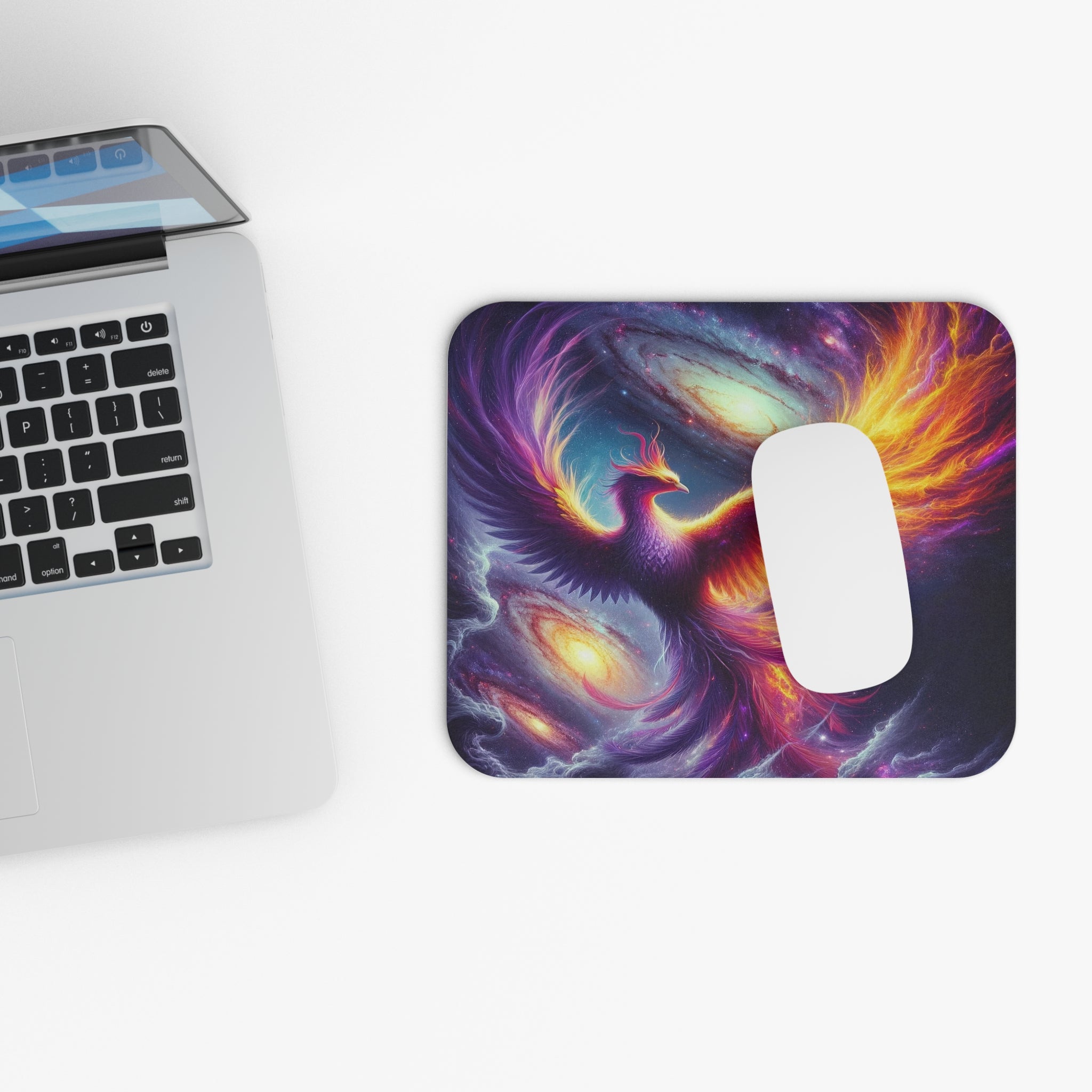 Purple Phoenix - Mouse Pad (Rectangle)