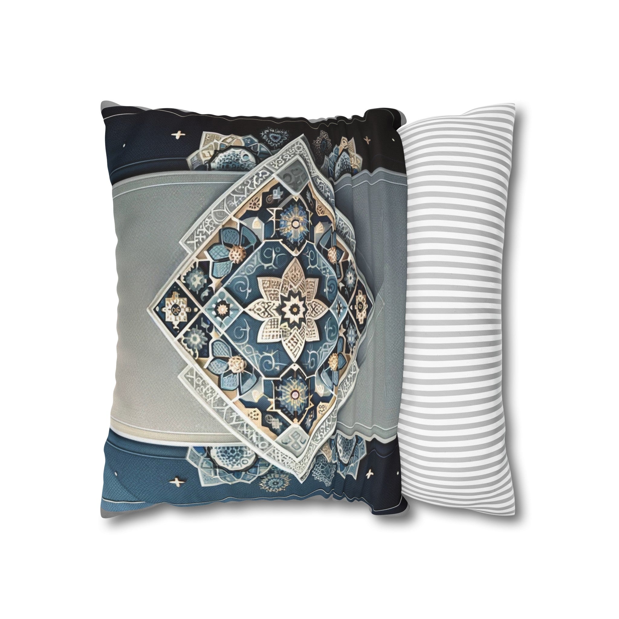 Islamic Art 7 - Polyester Square Pillowcase