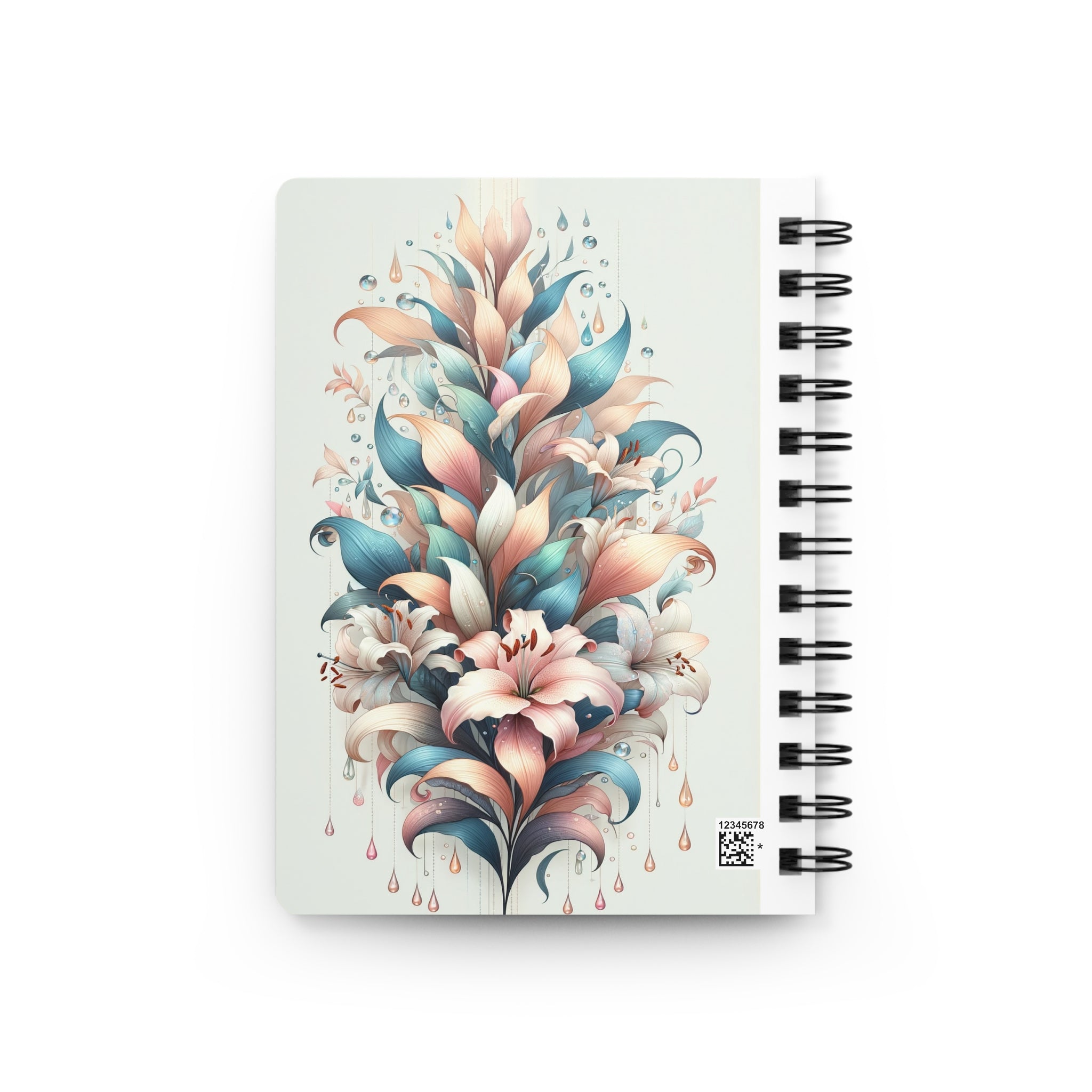 Bouquet of lilies - Spiral Notebook