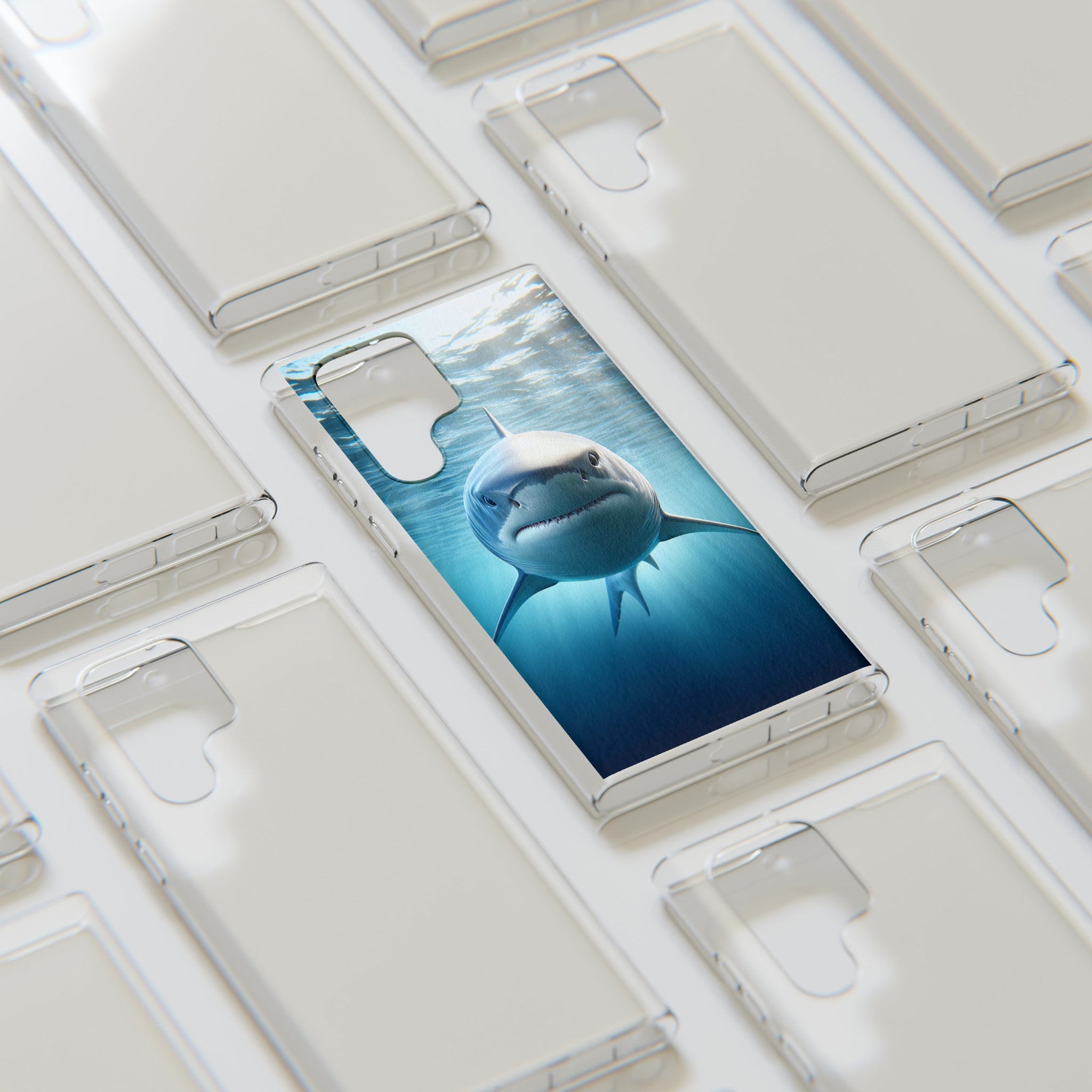 Curious Shark - Soft Phone Case