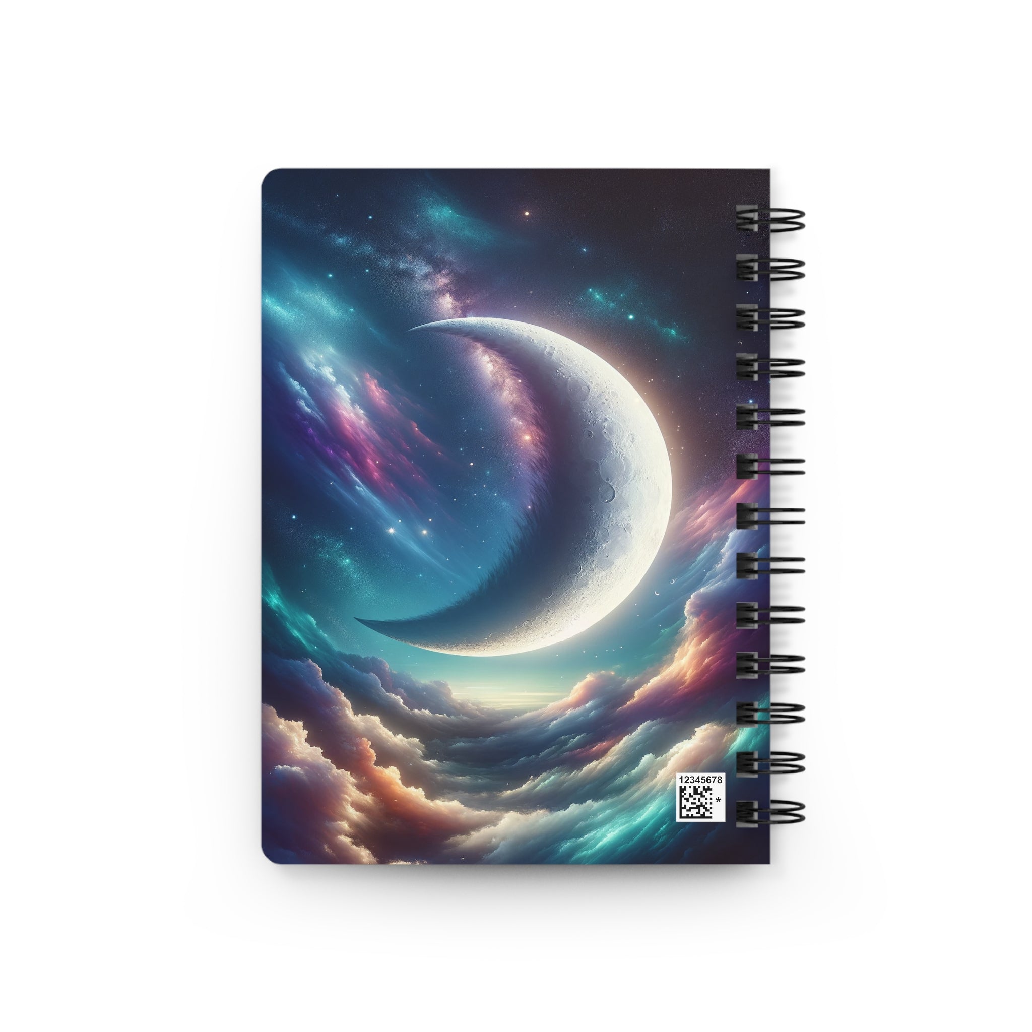 Crescent - Spiral Notebook