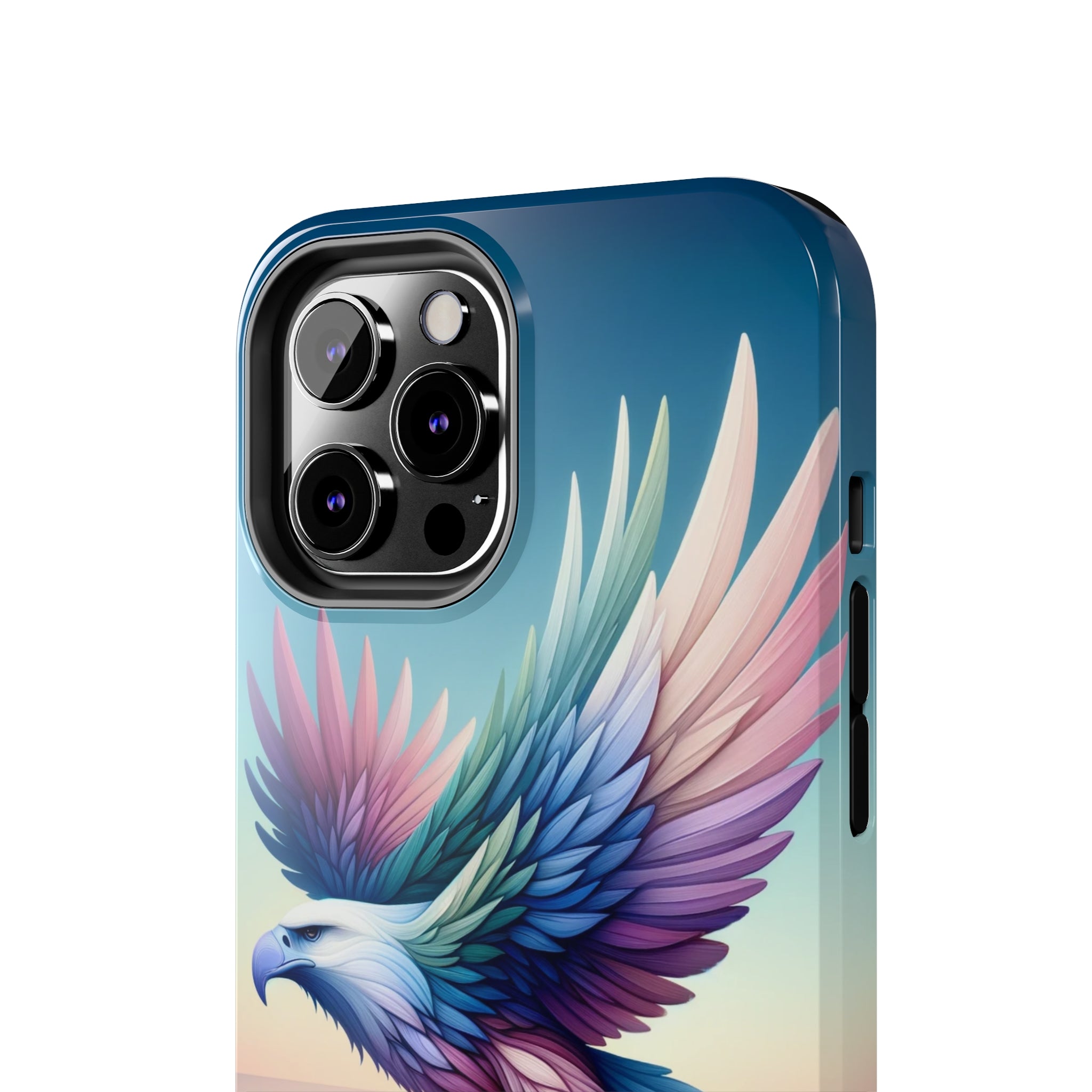 Eagle with colourful feathers - Tough Phone Case