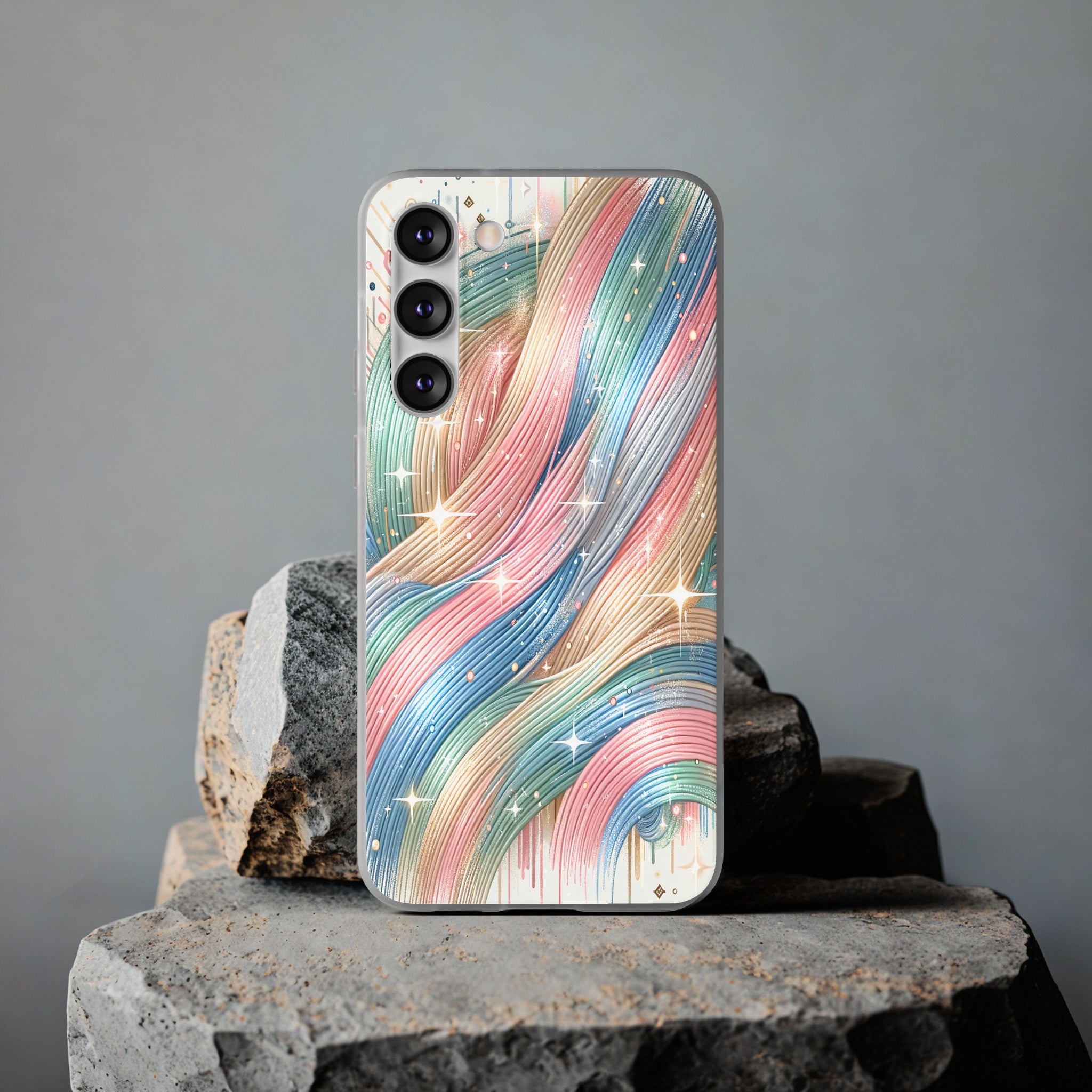 Pastel strokes - Flexi Case (Samsung only)