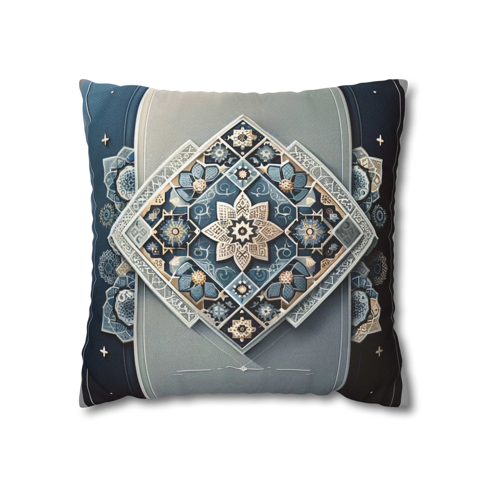 Islamic Art 7 - Polyester Square Pillowcase