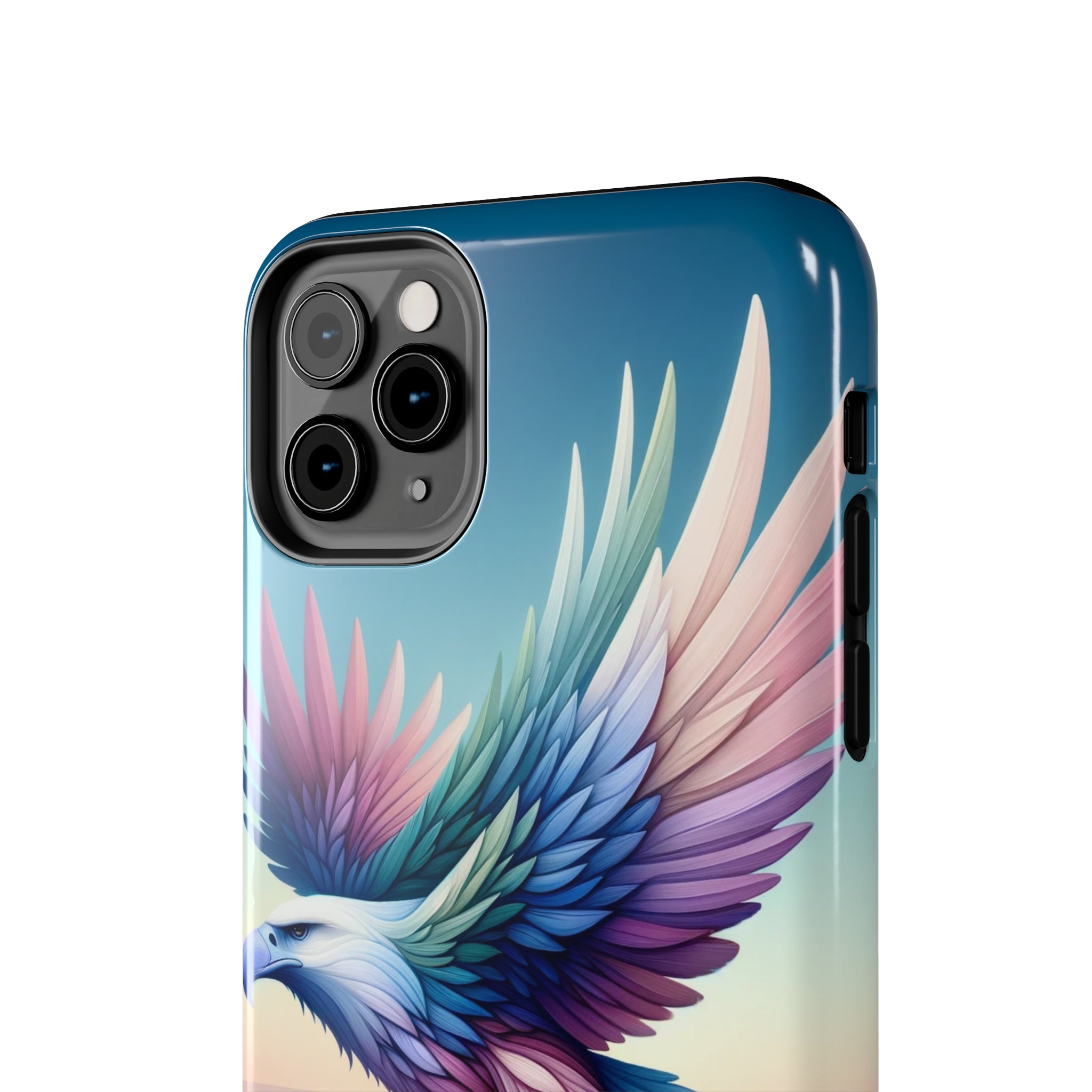 Eagle with colourful feathers - Tough Phone Case